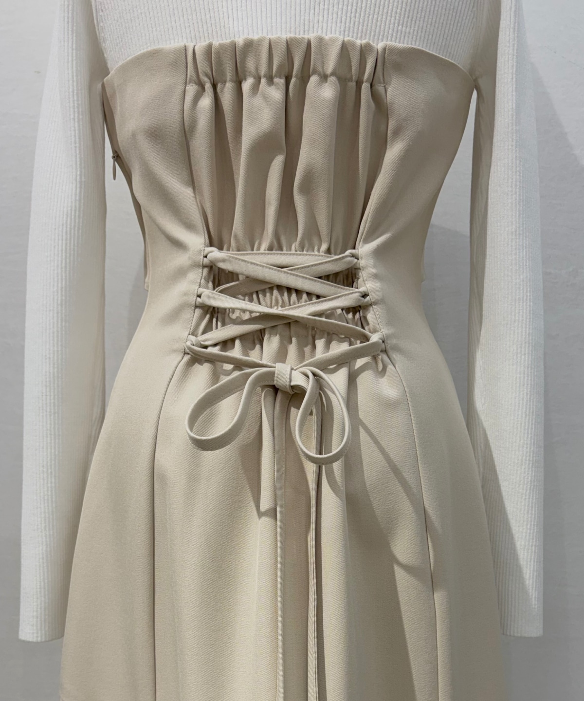 フロントリボンマーメイドワンピース