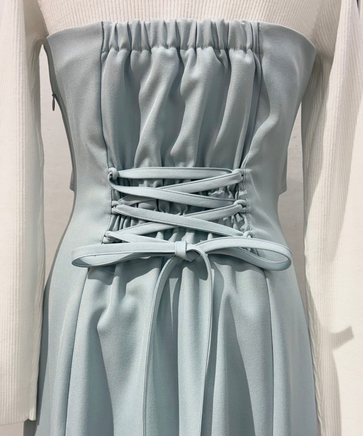 フロントリボンマーメイドワンピース