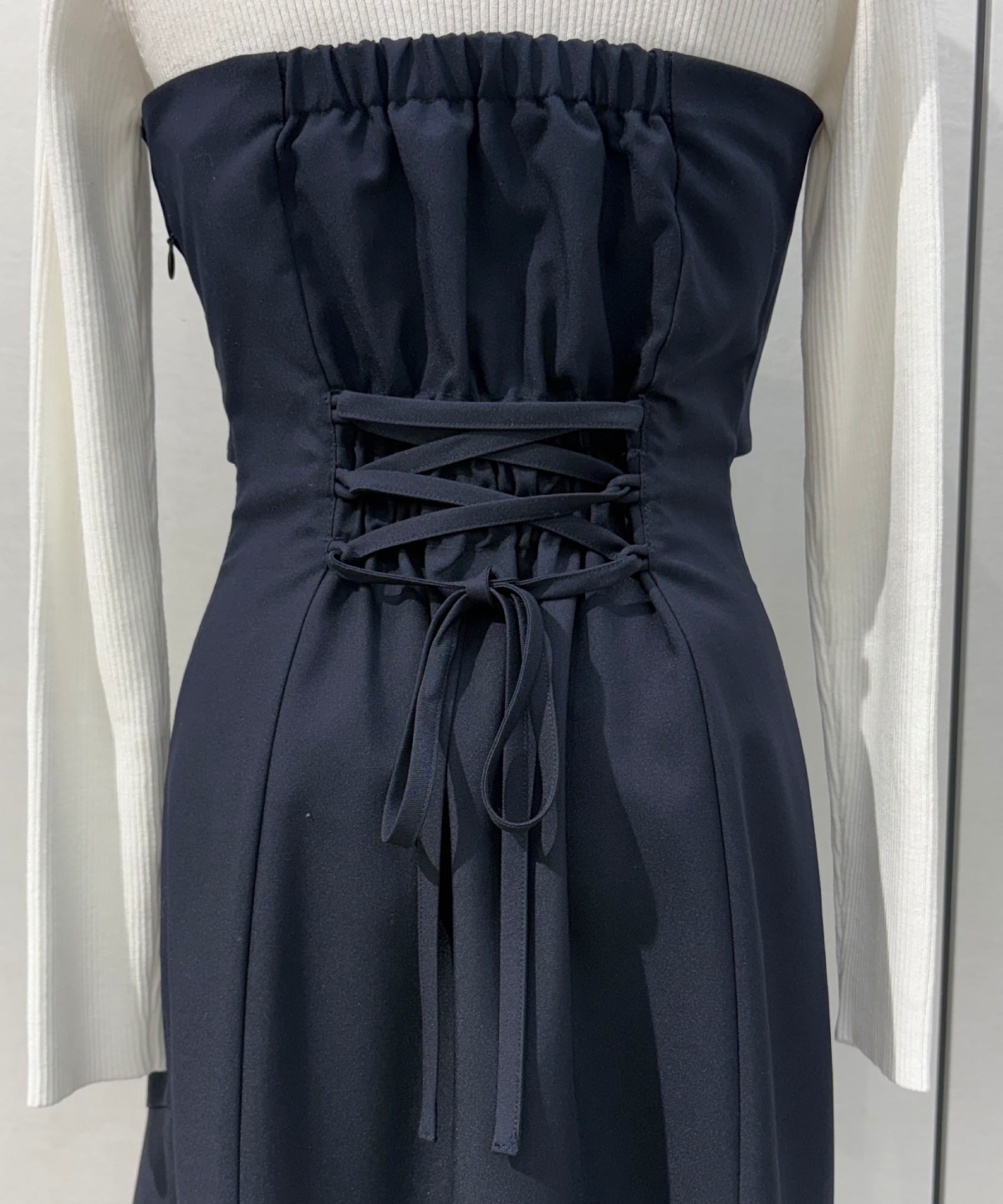 フロントリボンマーメイドワンピース