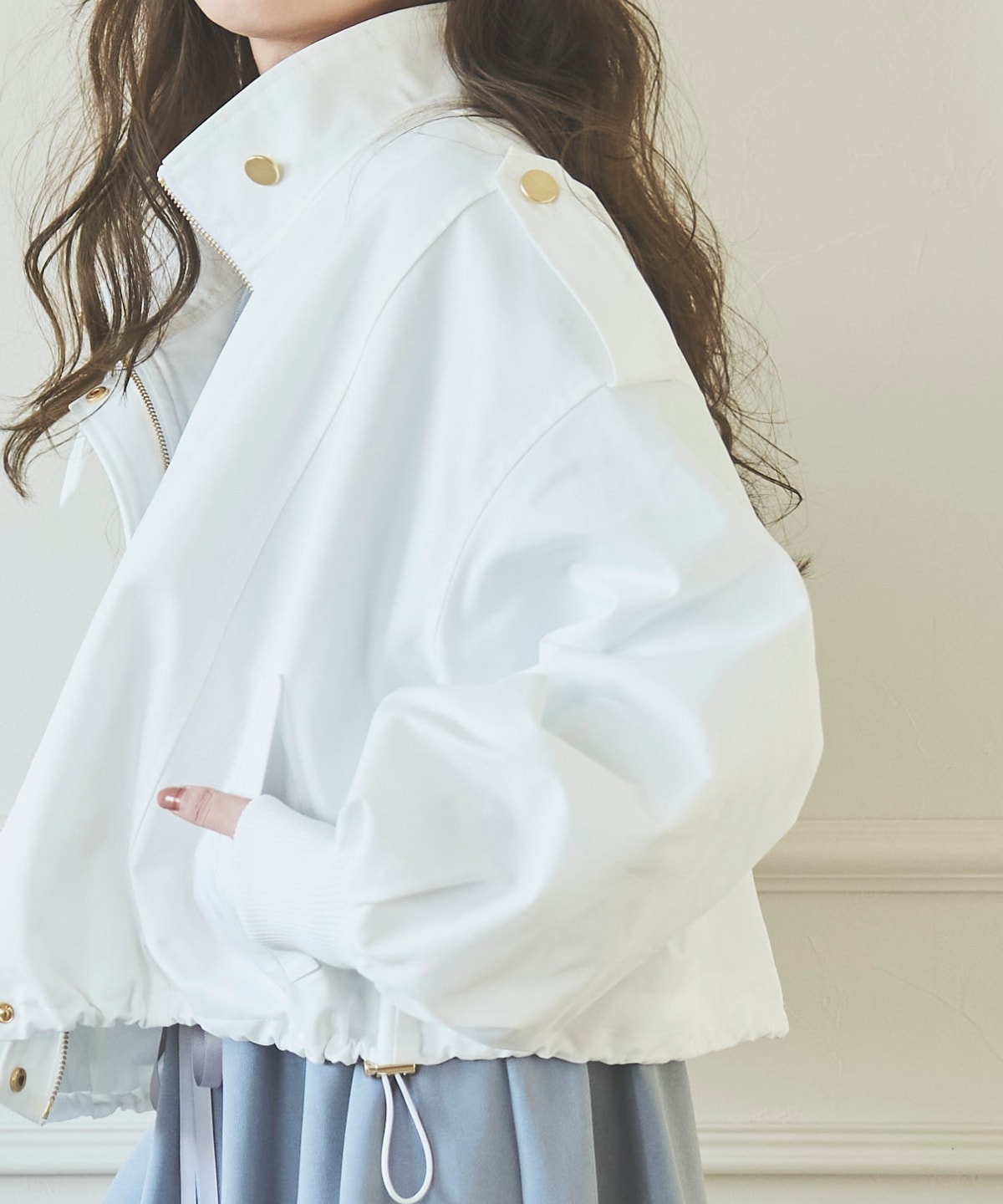 【3/6(Fri)発売】ボリュームスリーブドロストブルゾン