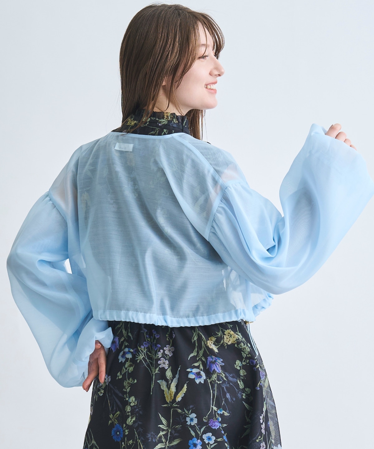 【4/10(Fri)発売】バルーンシアーブルゾン