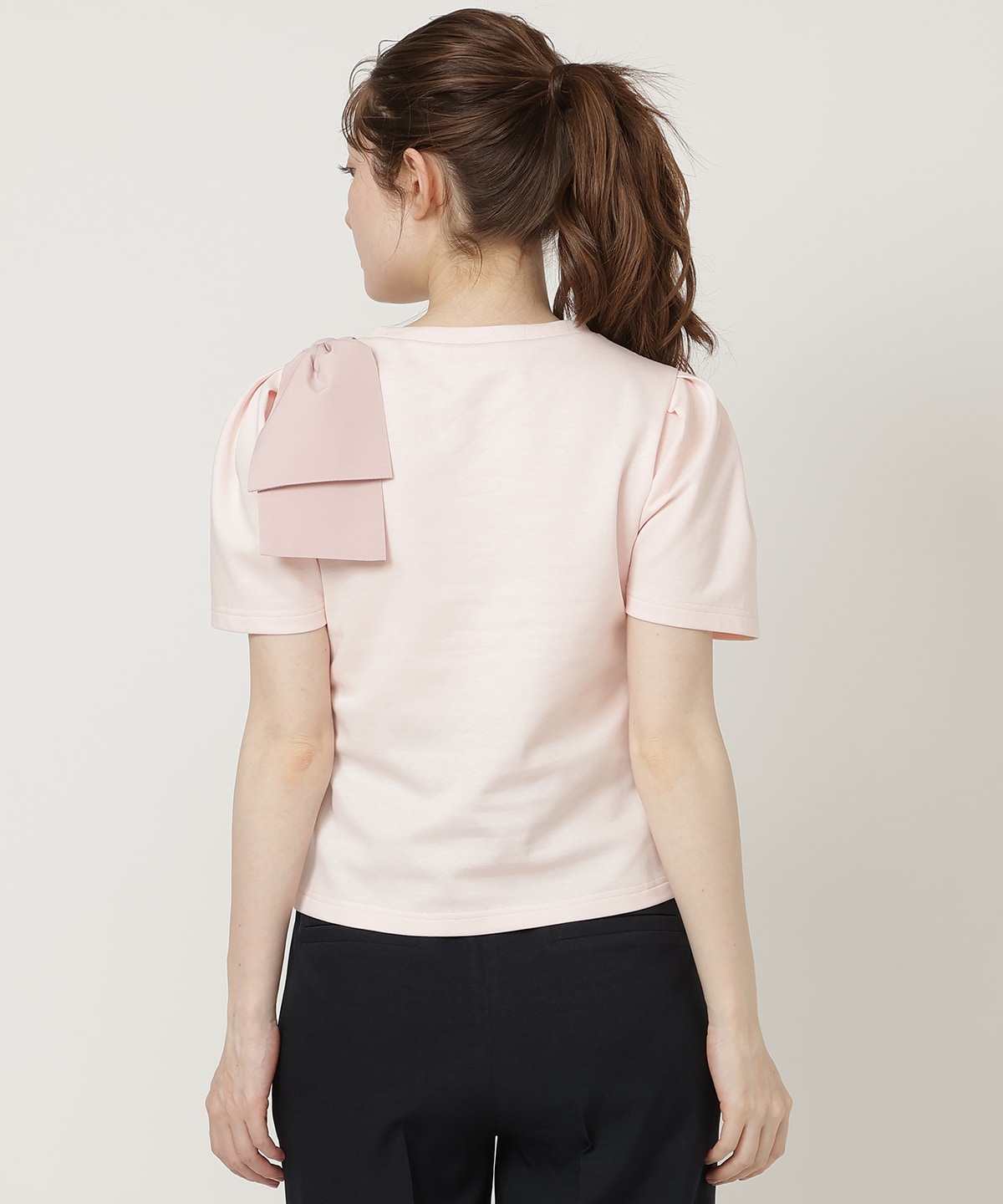 【5/8(Fri)発売】ショルダーリボンカットソー