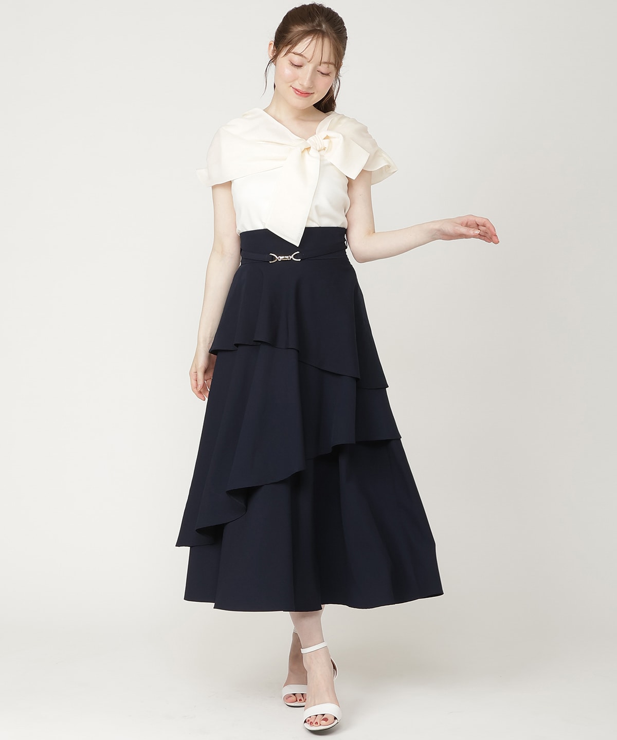 【6/11発売】サイドリボンプルオーバー