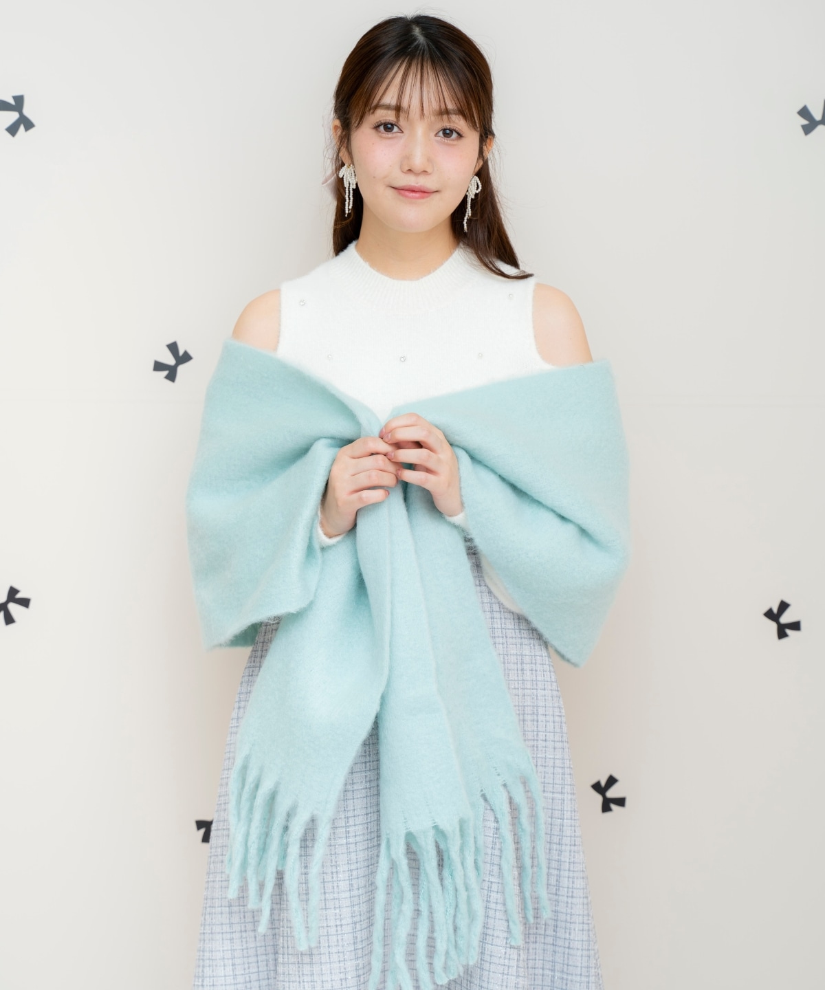 もこもこストール