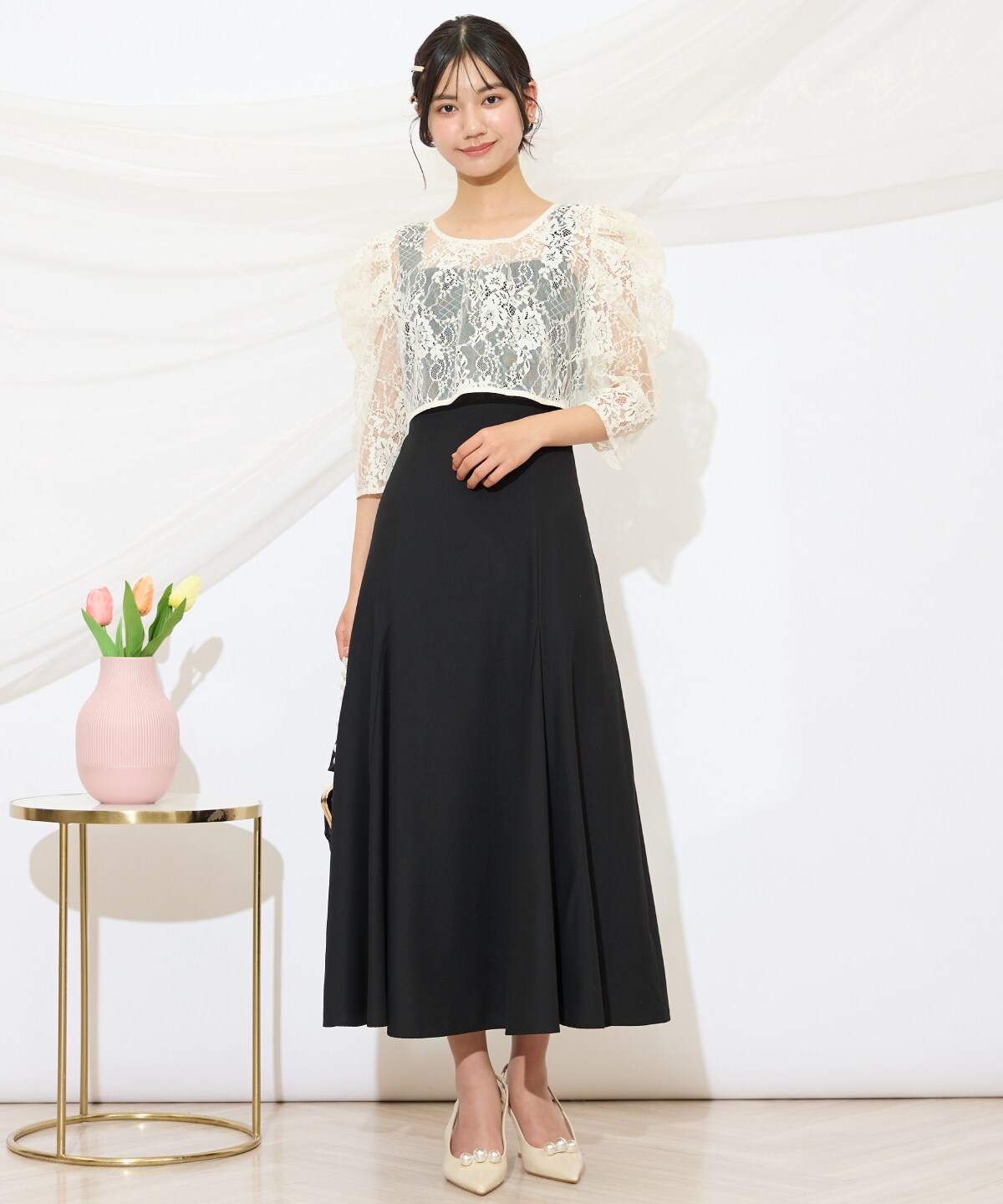 2WAYレースボレロ