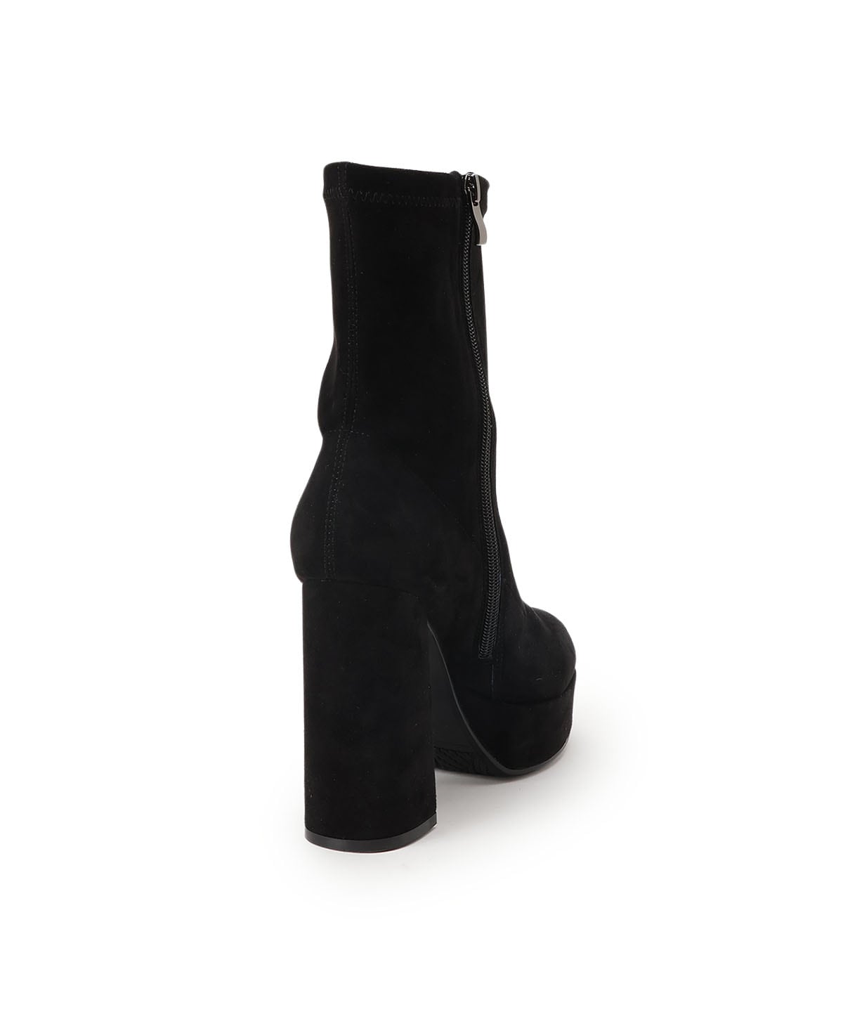 厚底ショートブーツ