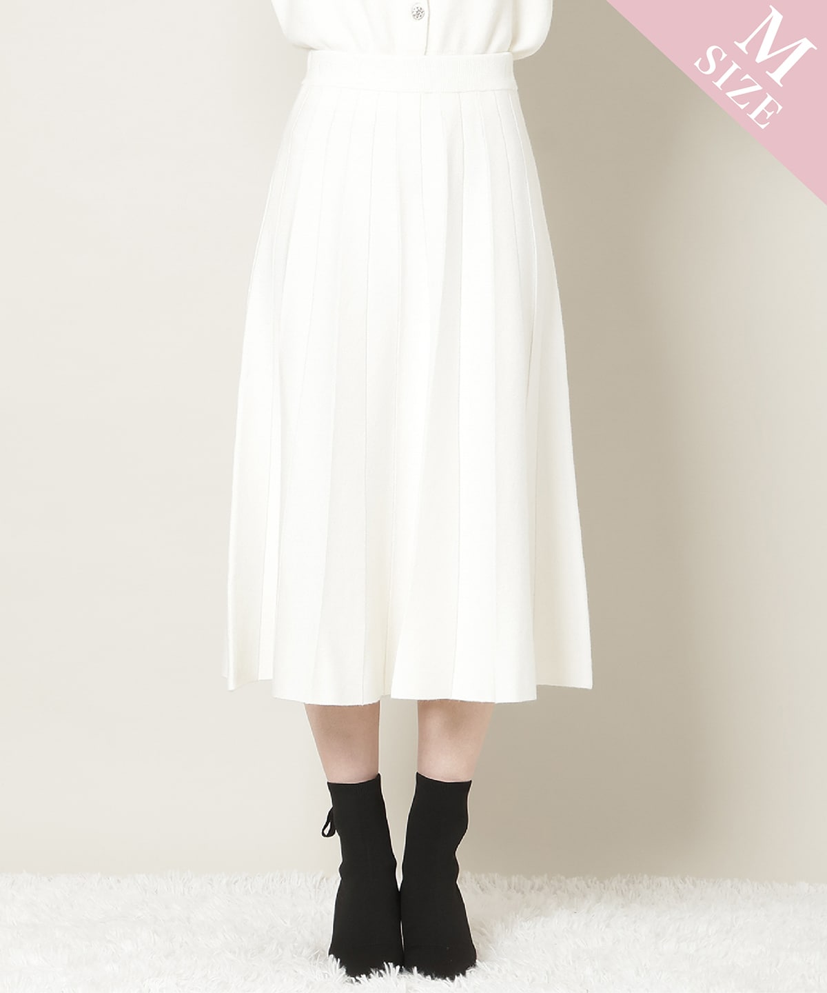 【11/21(fri)10時発売】ファーティペット付きニットSETUP