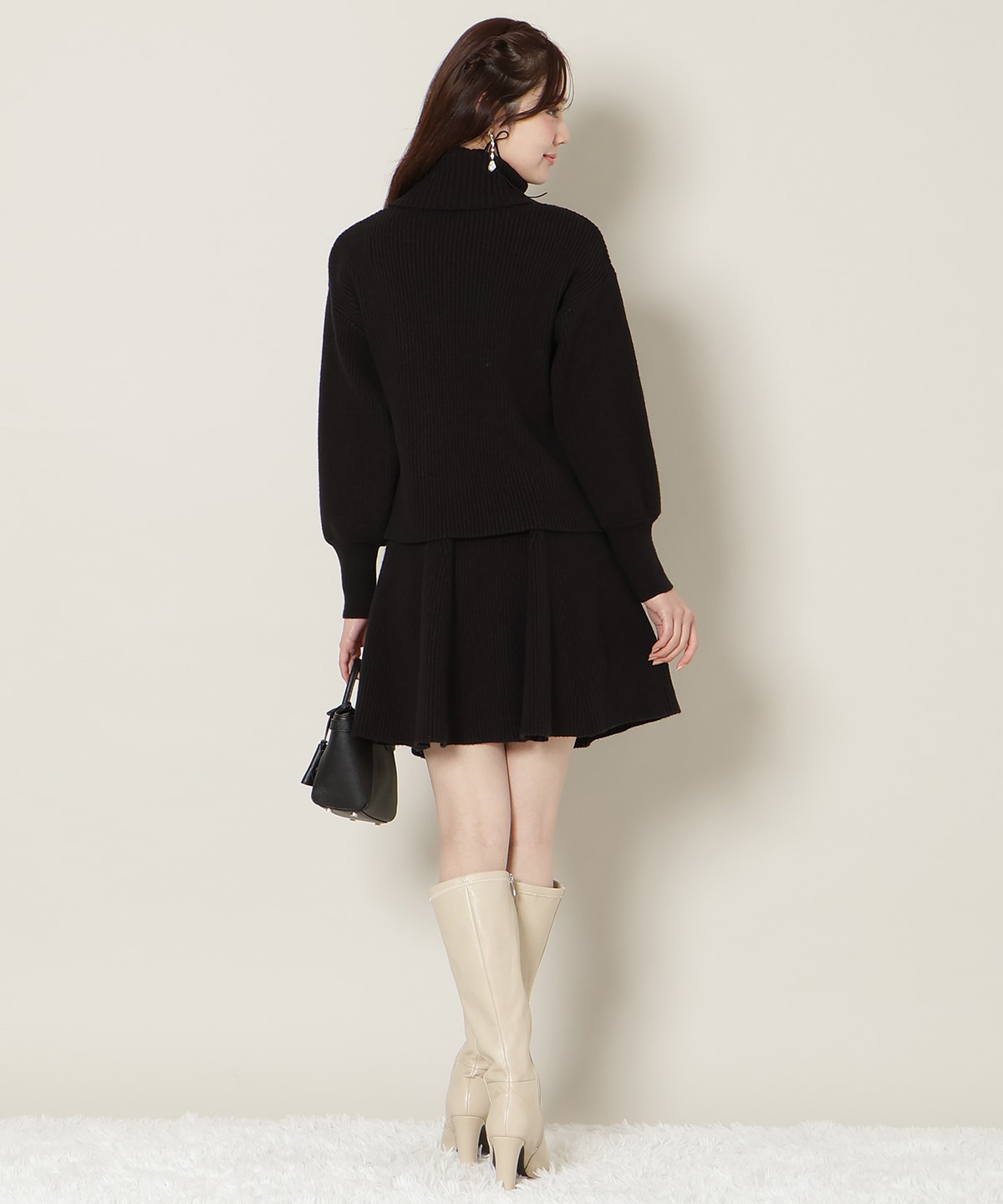 【12/5(fri)10時発売】オフタートル×スカートニットSETUP