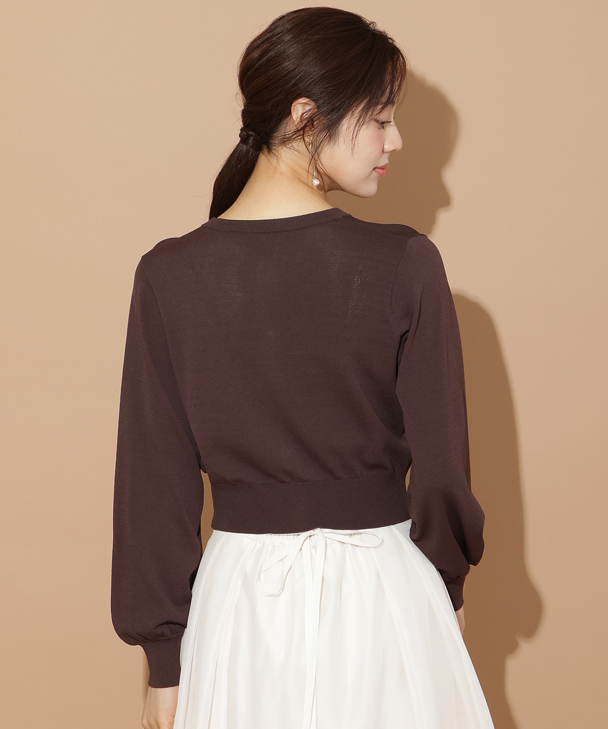 ポケットデザインUVカーディガン