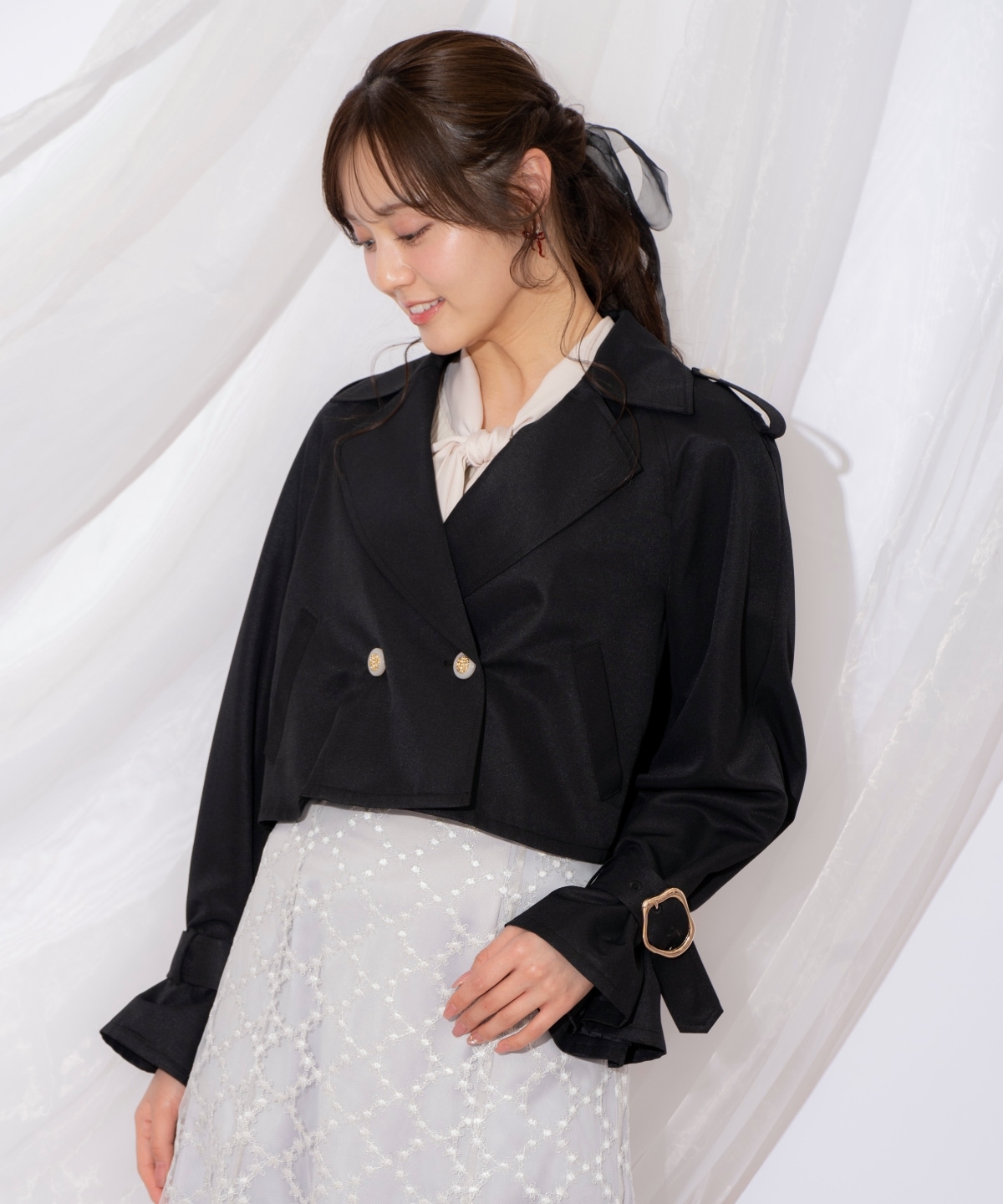 【公式EC限定】ショートトレンチが選べる HAPPY BAG 3点SET