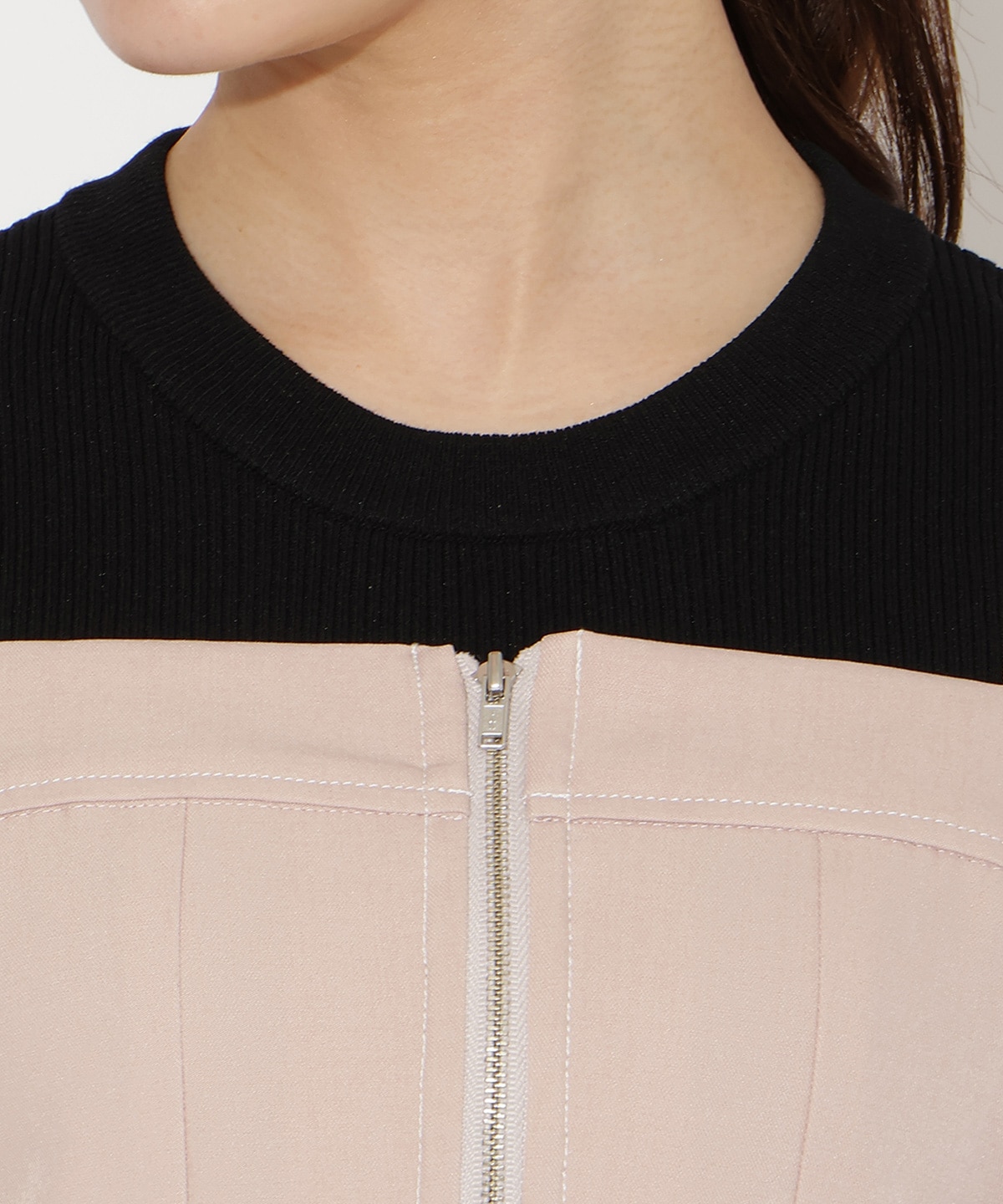 【3/19(thu)10時発売】フロントZIPデニムビスチェ