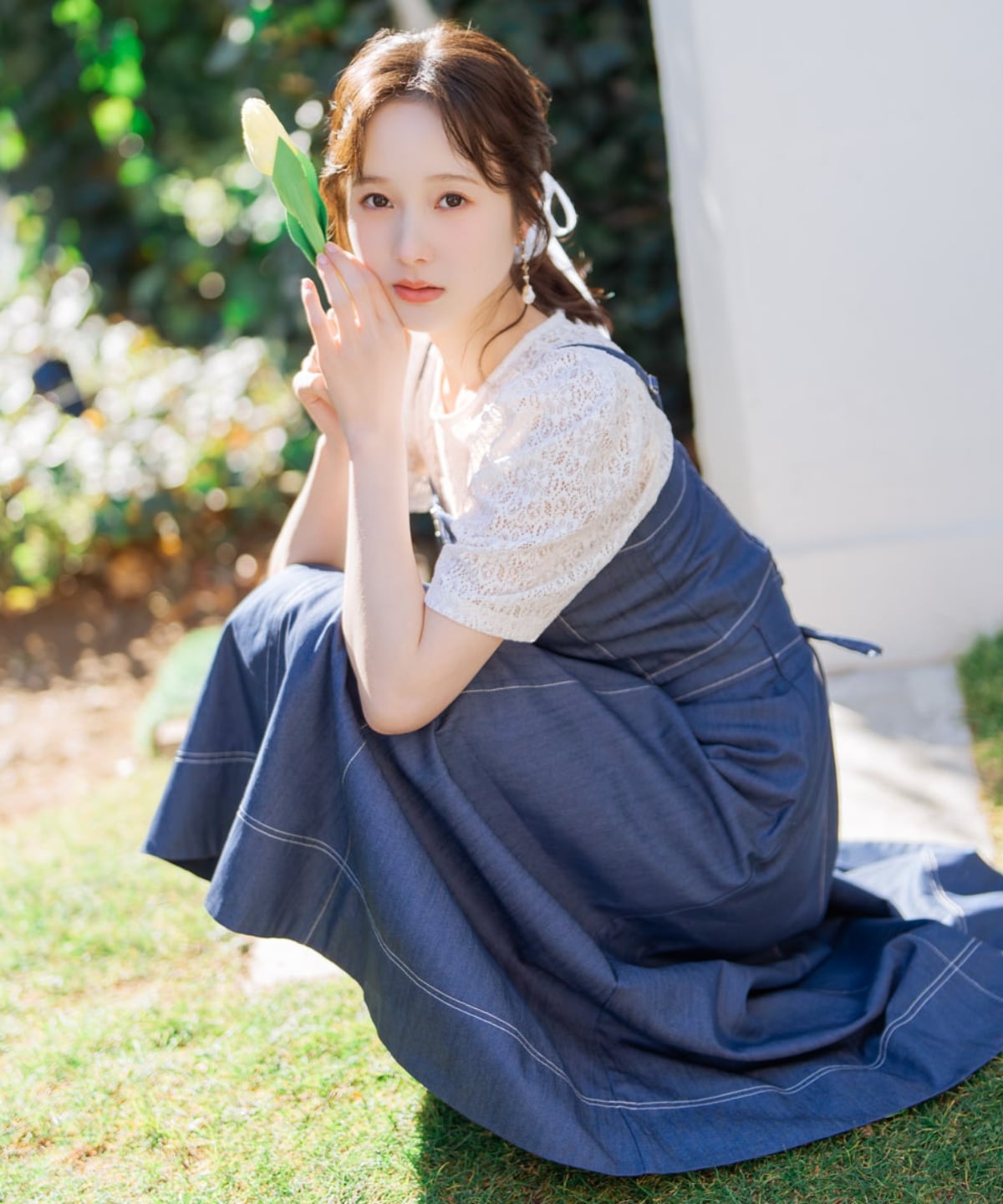 【3/19(thu)10時発売】フロントZIPデニムビスチェ