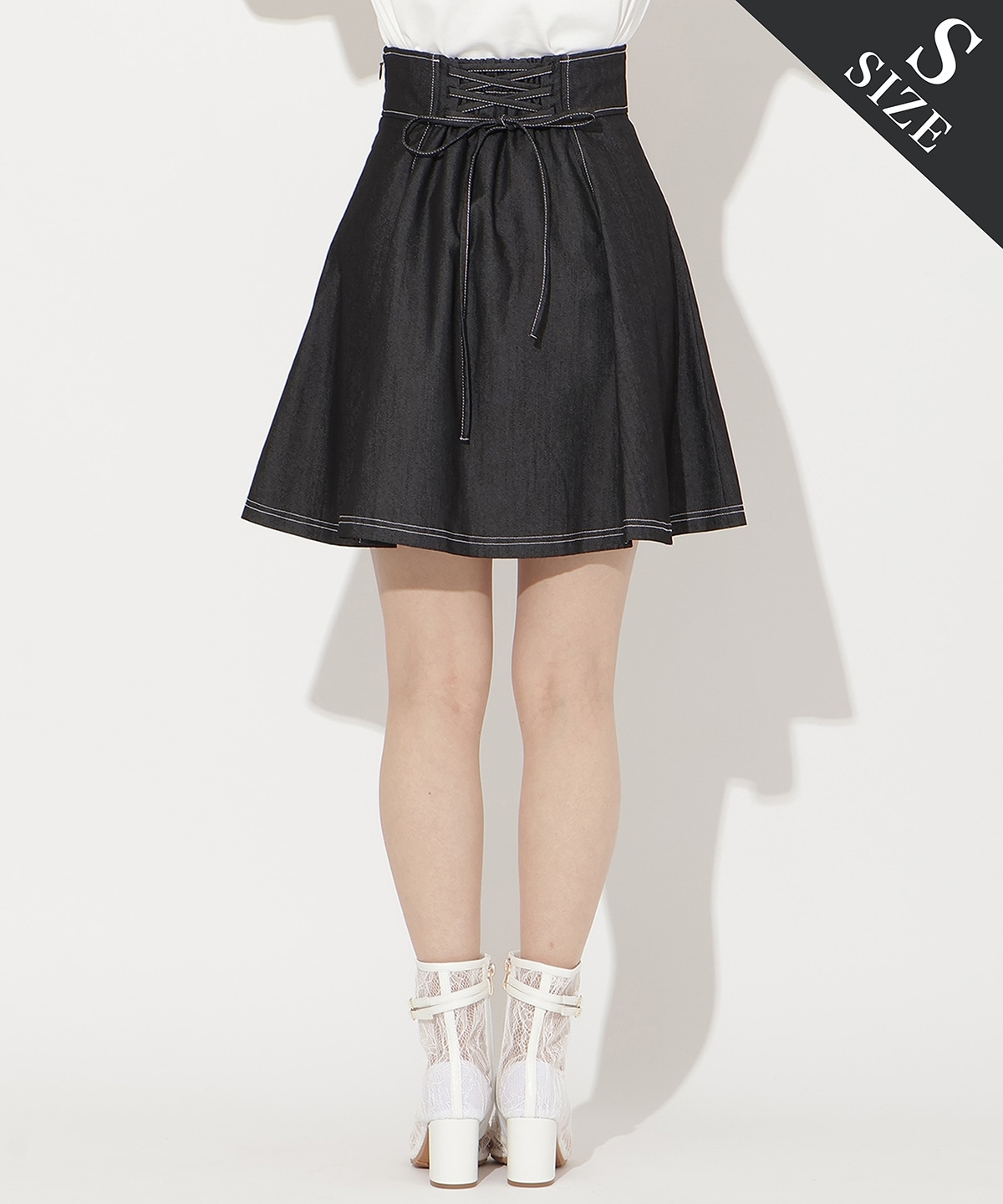 【3/19(thu)10時発売】ライトデニムフレアスカート