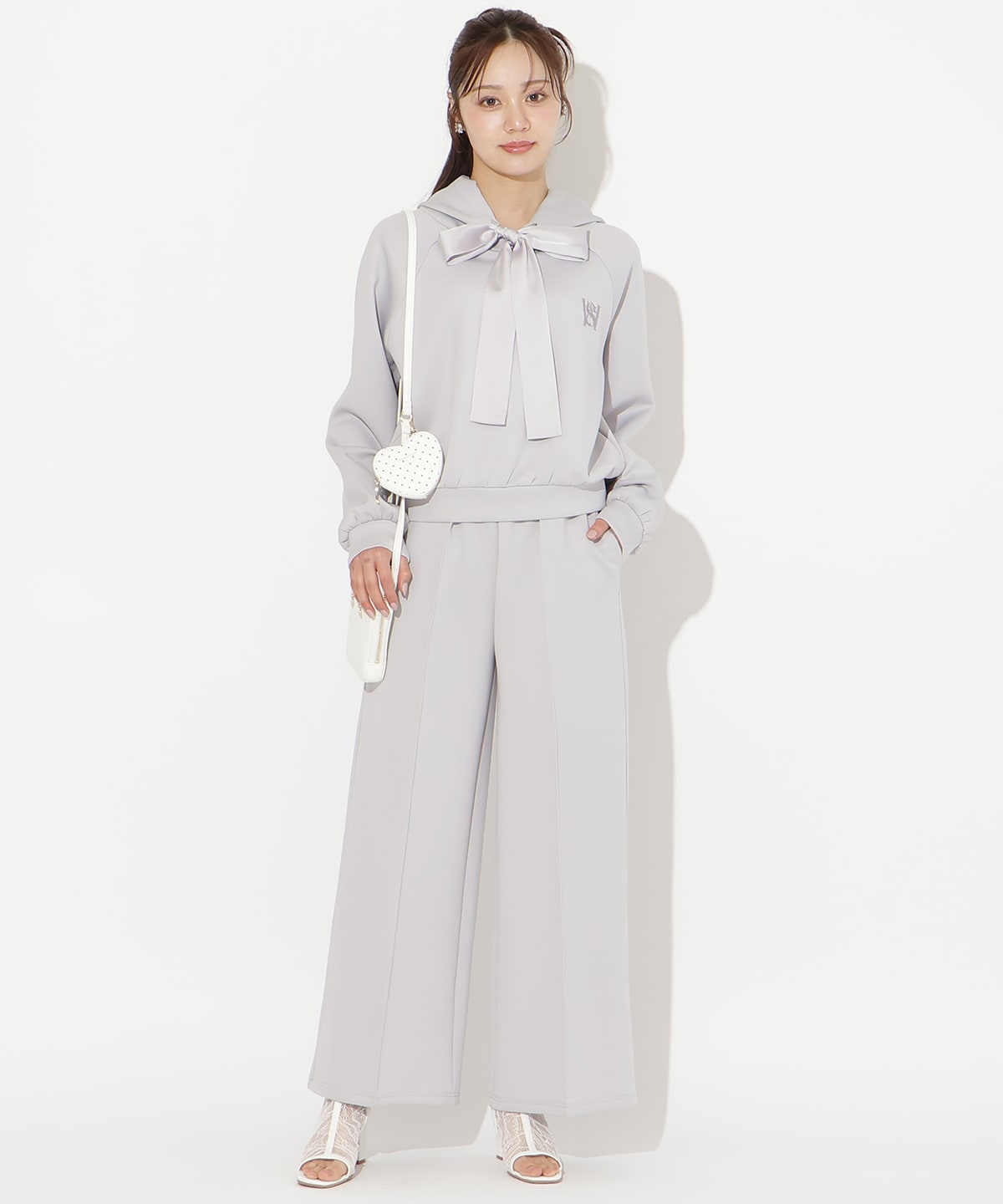 【3/12(thu)10時発売】フロントピンタックスウェットパンツ