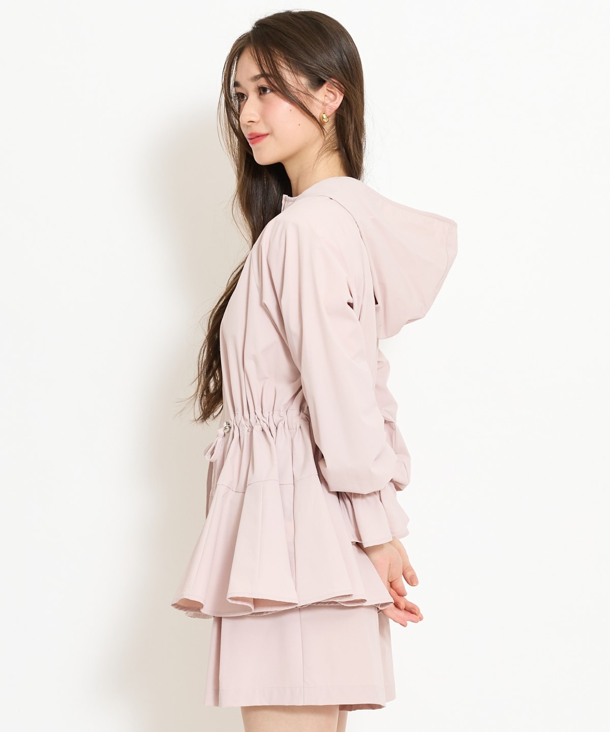 【セットアップ対応】UVカットペプラムブルゾン