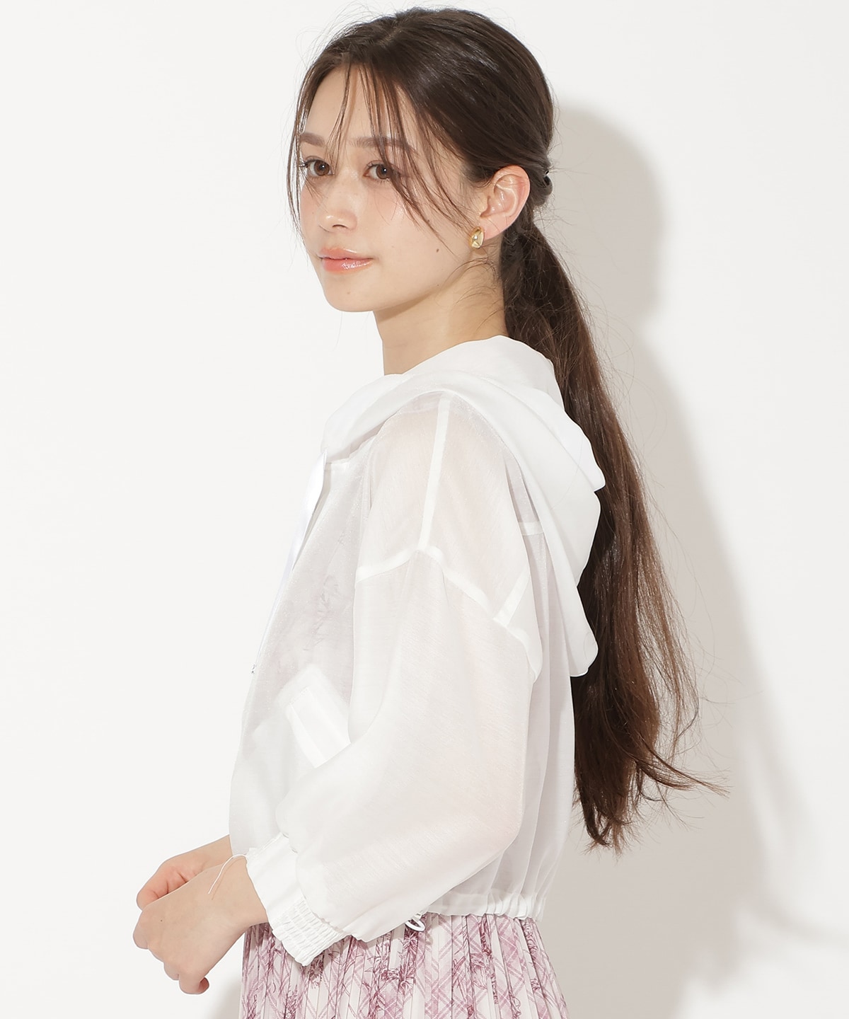 シャイニードロストシアーブルゾン