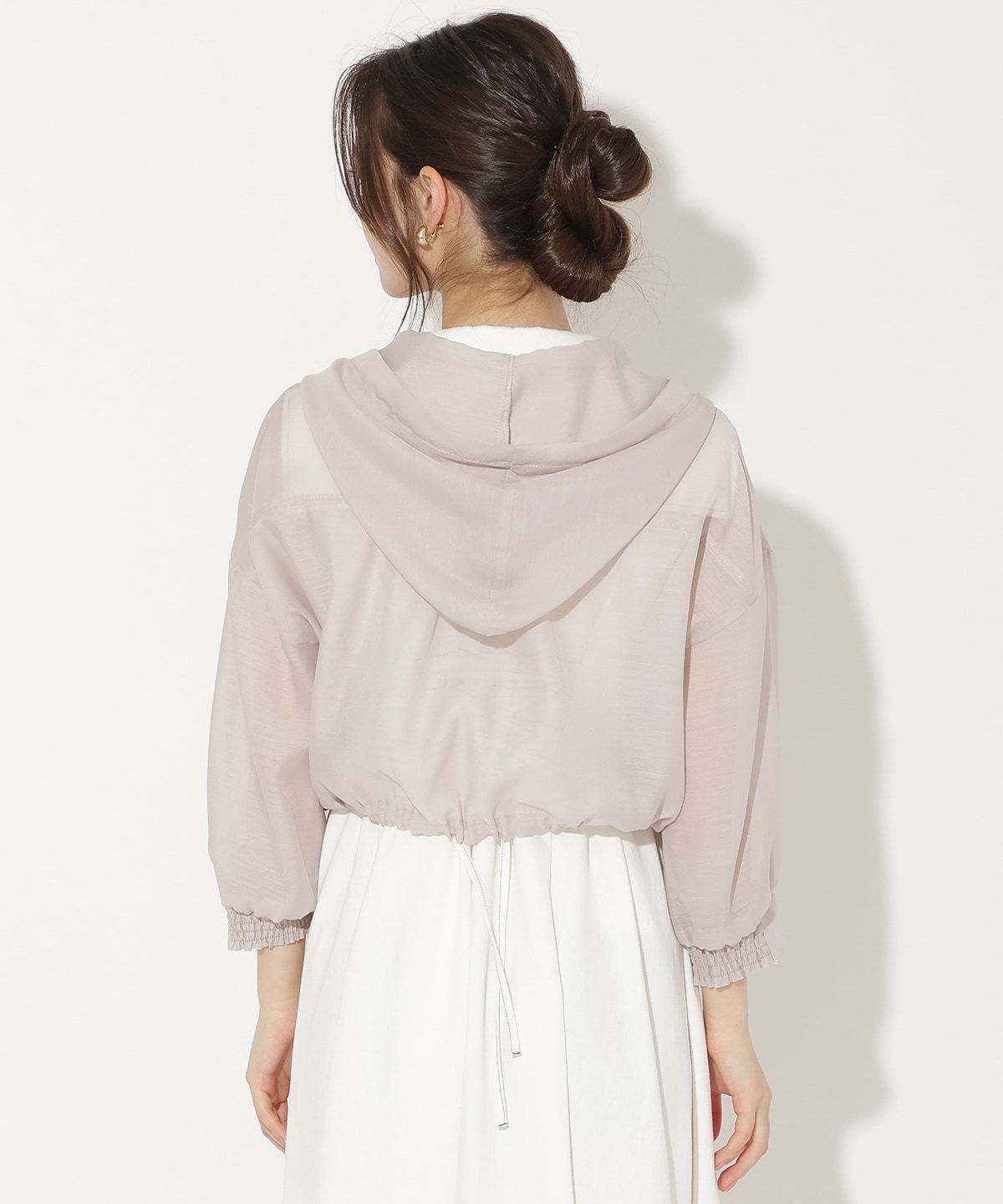 シャイニードロストシアーブルゾン