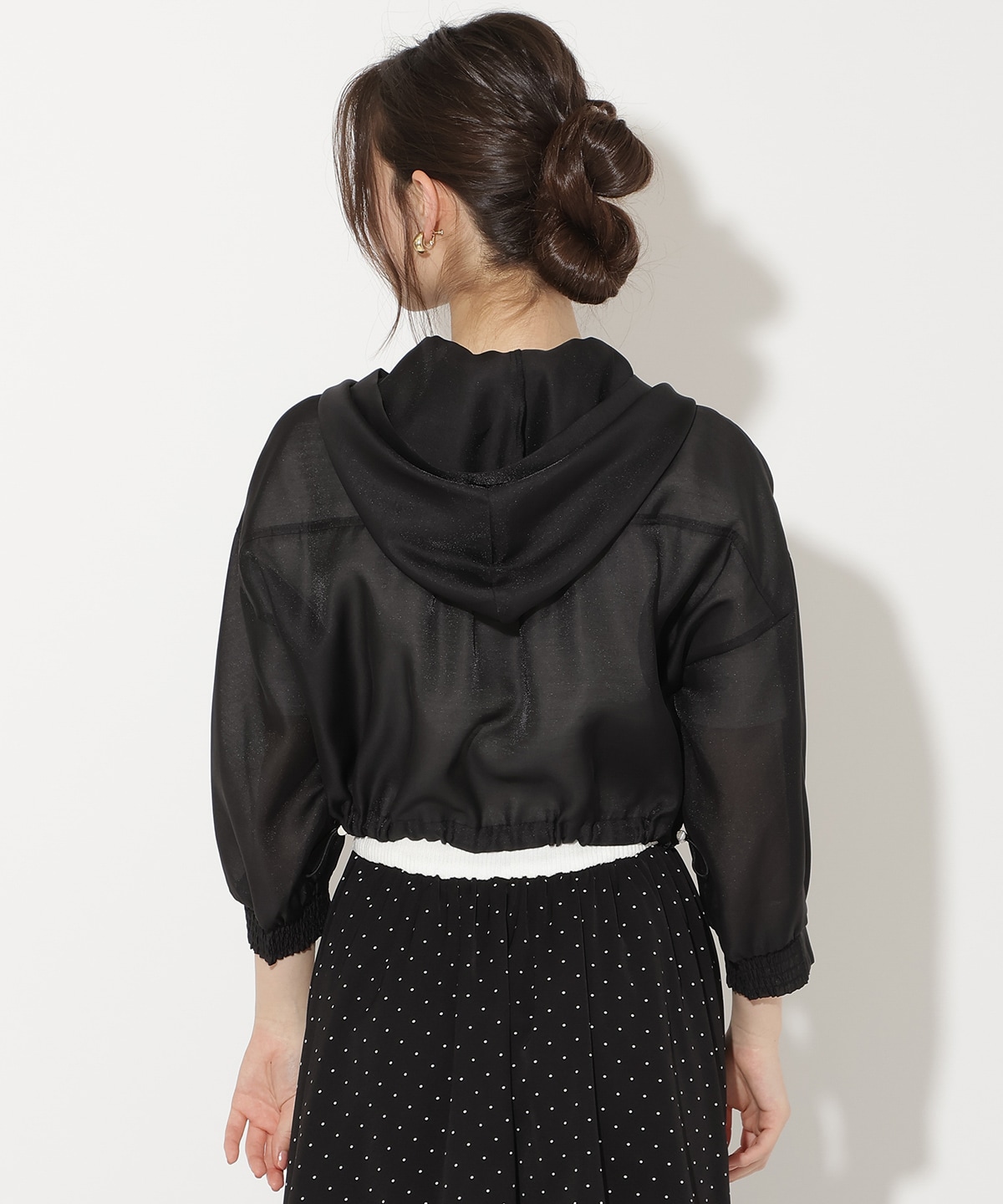 シャイニードロストシアーブルゾン