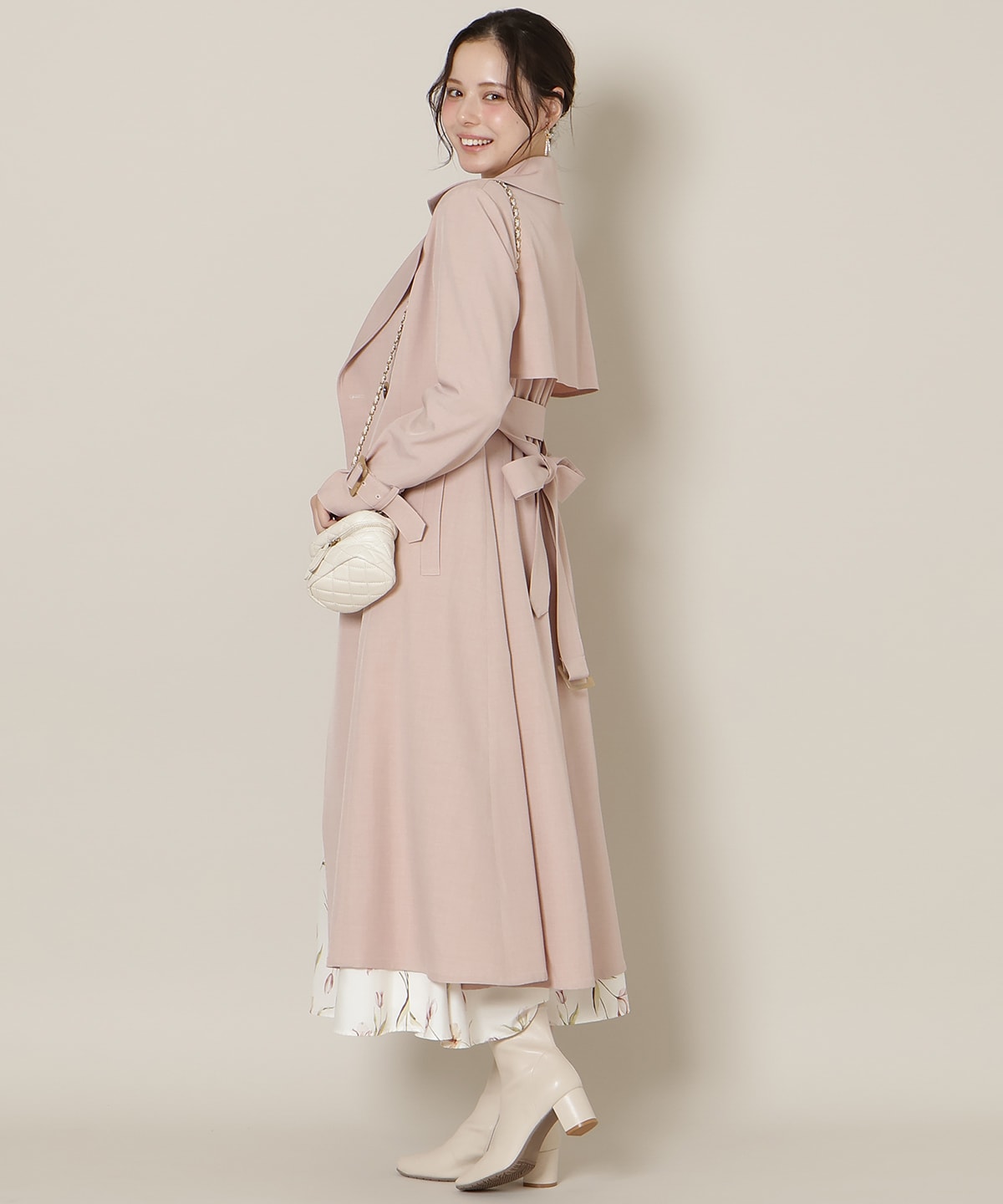 【1/14(wed)18時先行予約開始 】オリジナルフレアトレンチコート