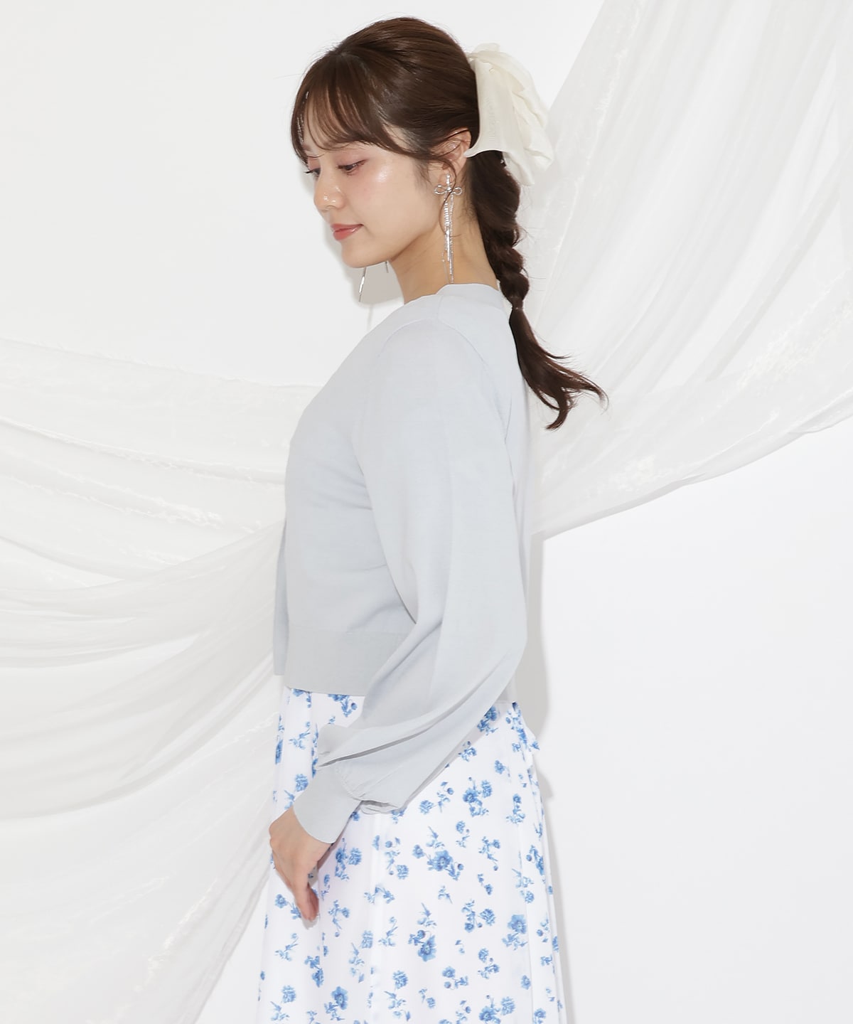 アソートボタンUVカットカーディガン