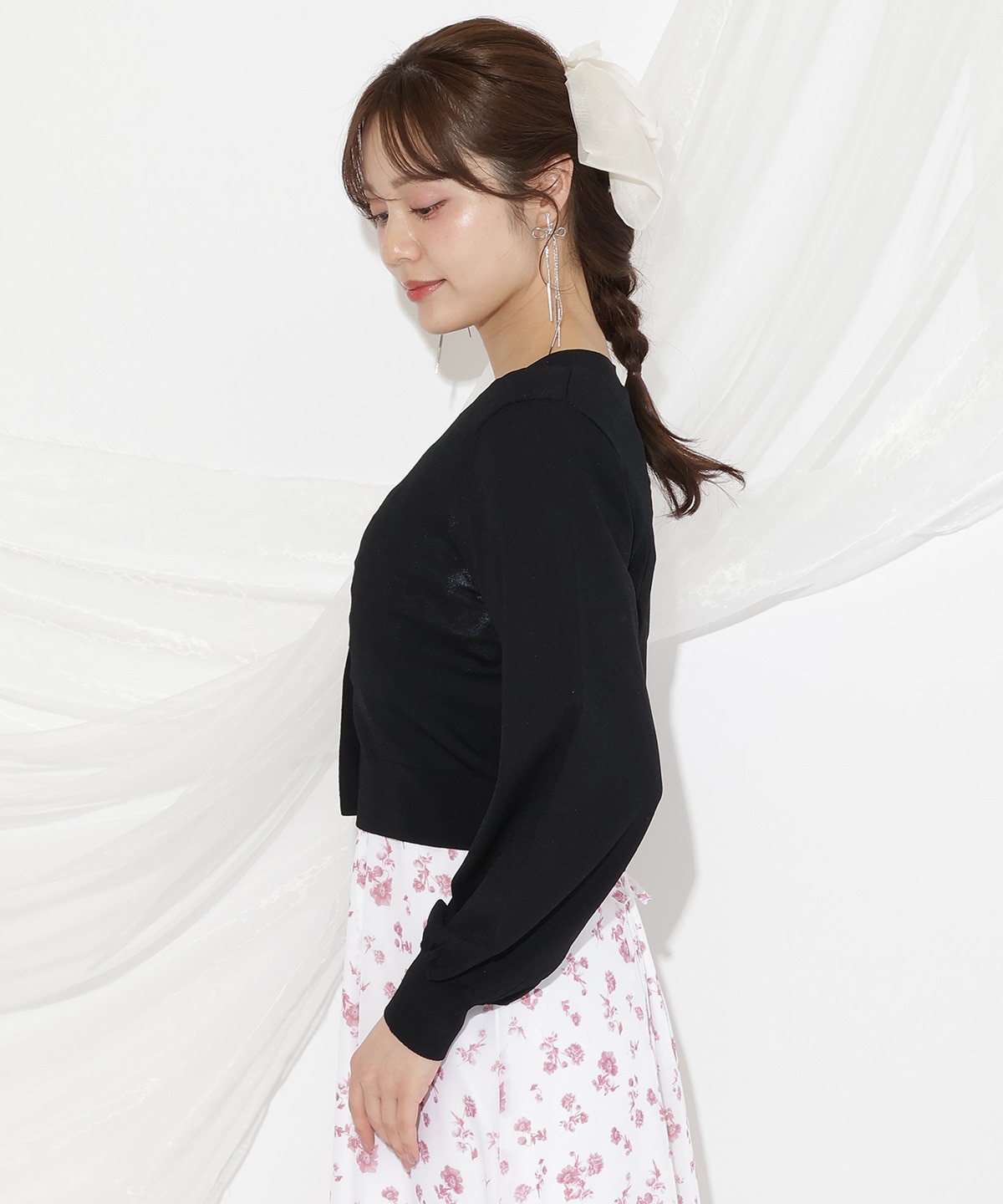 アソートボタンUVカットカーディガン