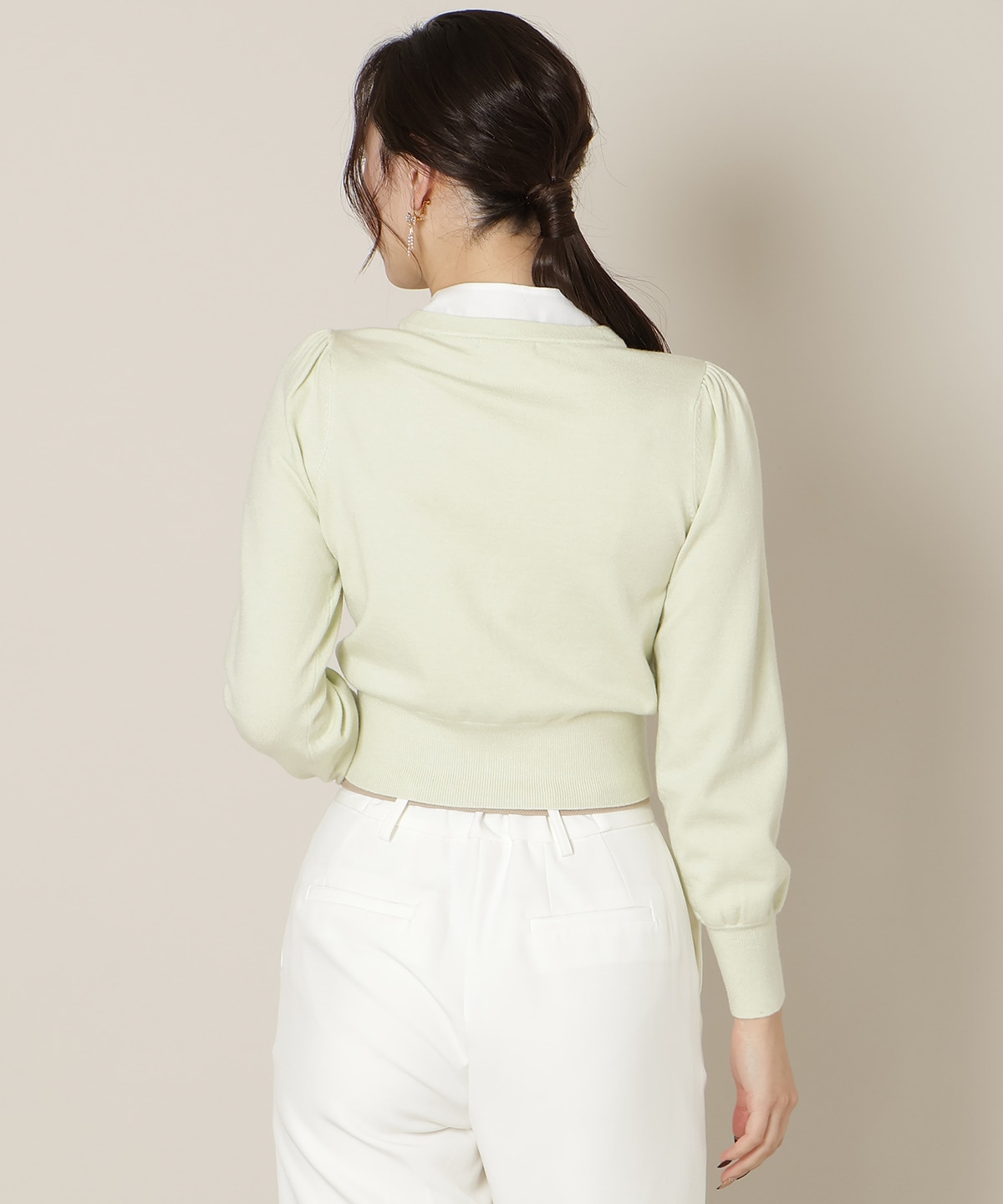 リボンタイプルオーバー