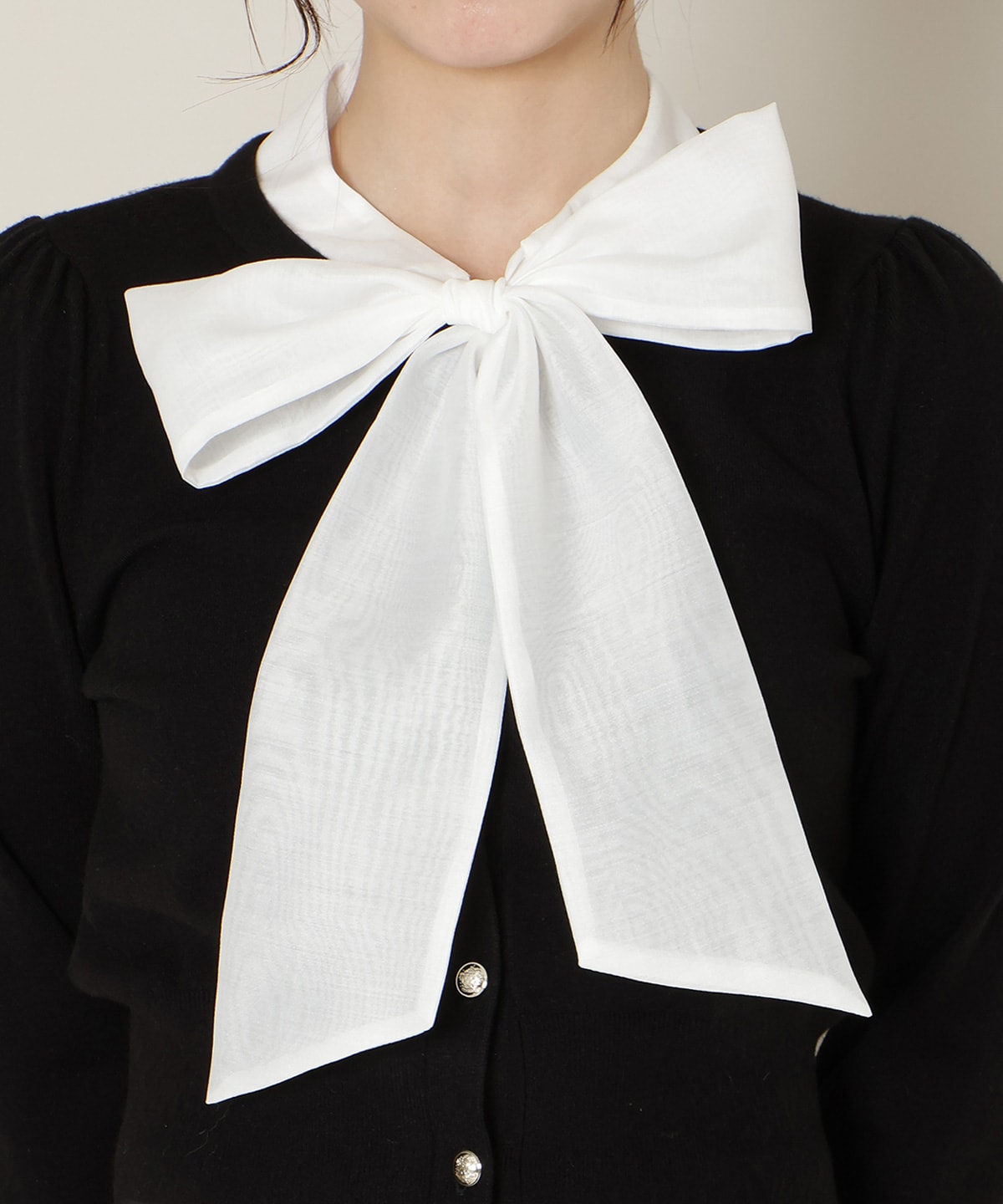 リボンタイプルオーバー