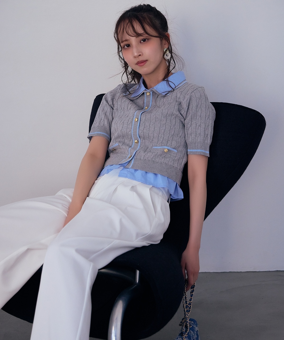 2タックワイドパンツ