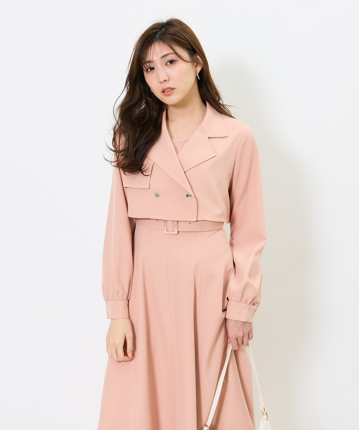 トレンチライクアンサンブルワンピース