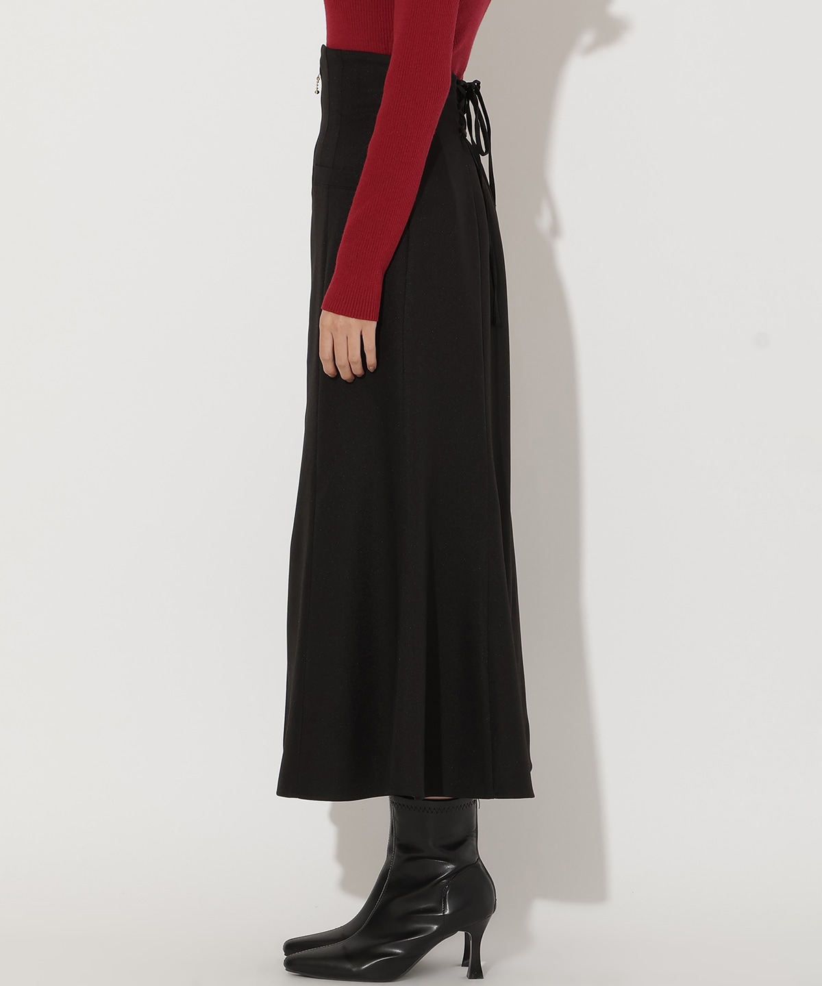 フロントZIPマーメイドスカート