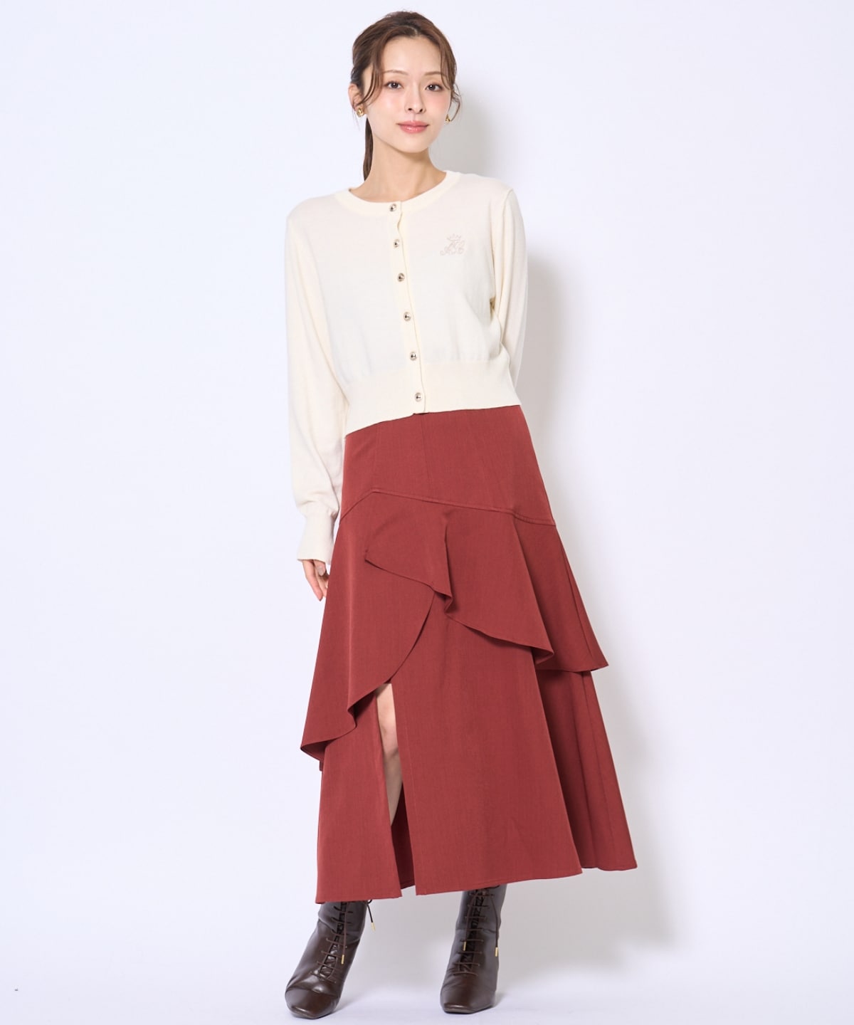 インナーミニティアードスカート