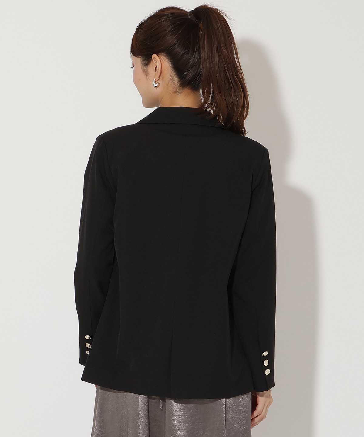 ダブルブレストテーラードジャケット