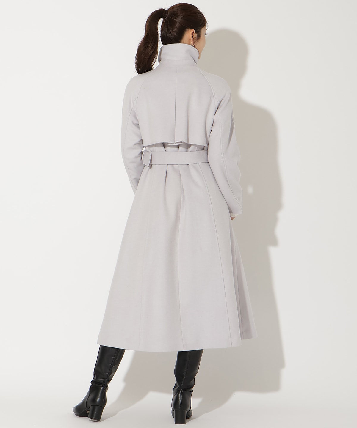 ウールビーバーロングコート