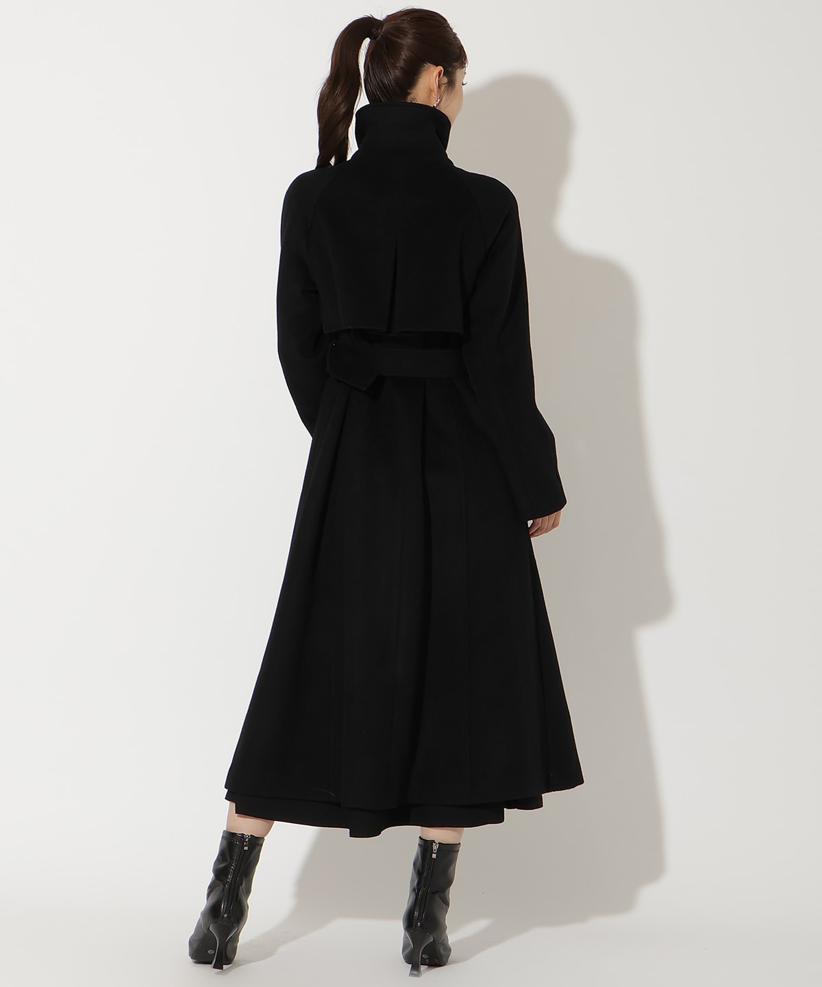 ウールビーバーロングコート