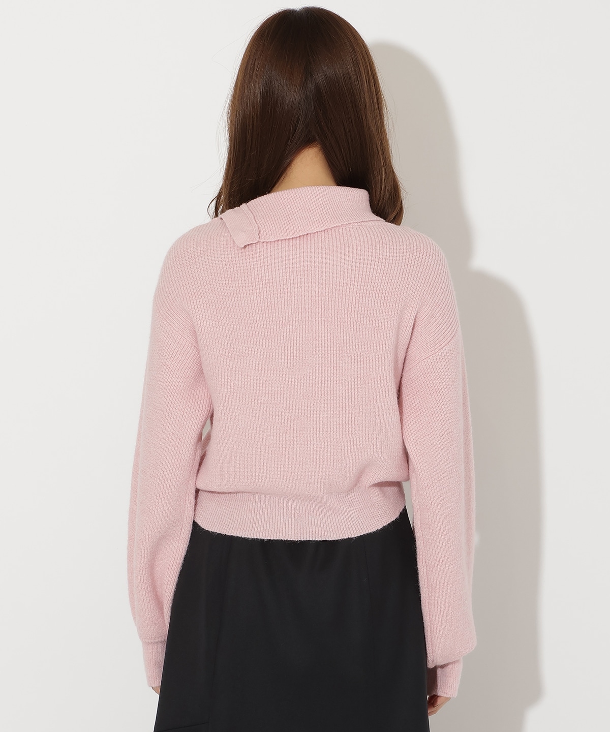 ショルダーボタンマルチウェイニットプルオーバー