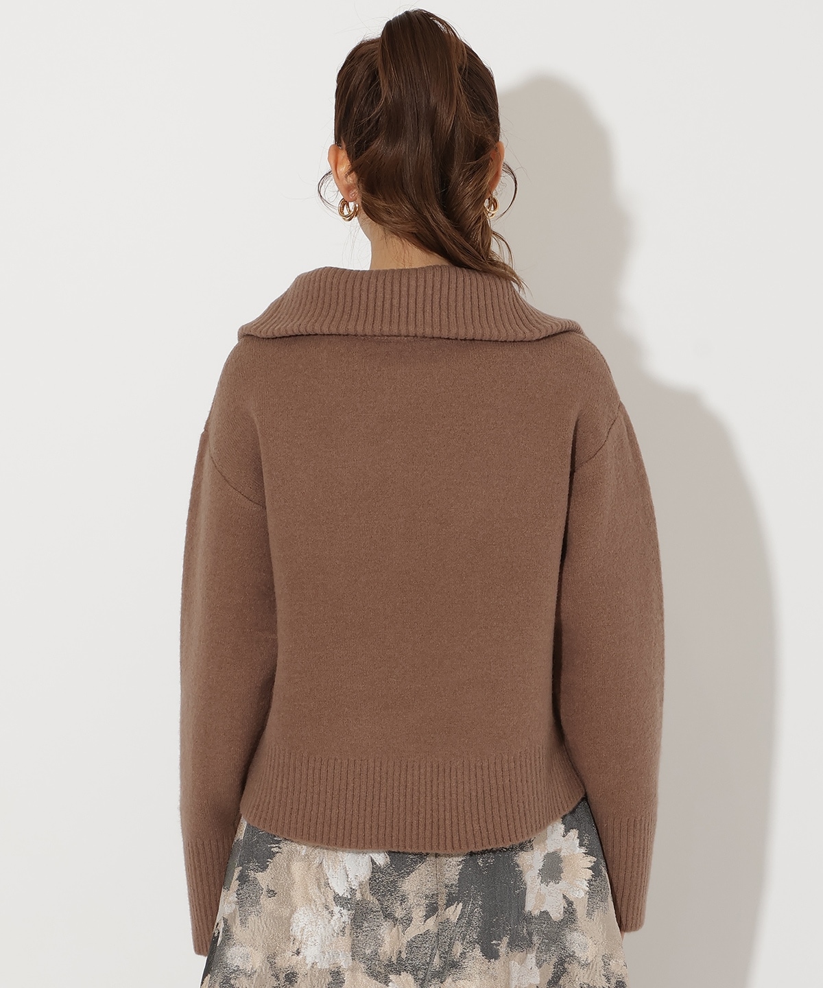 ZIPビッグカラープルオーバー