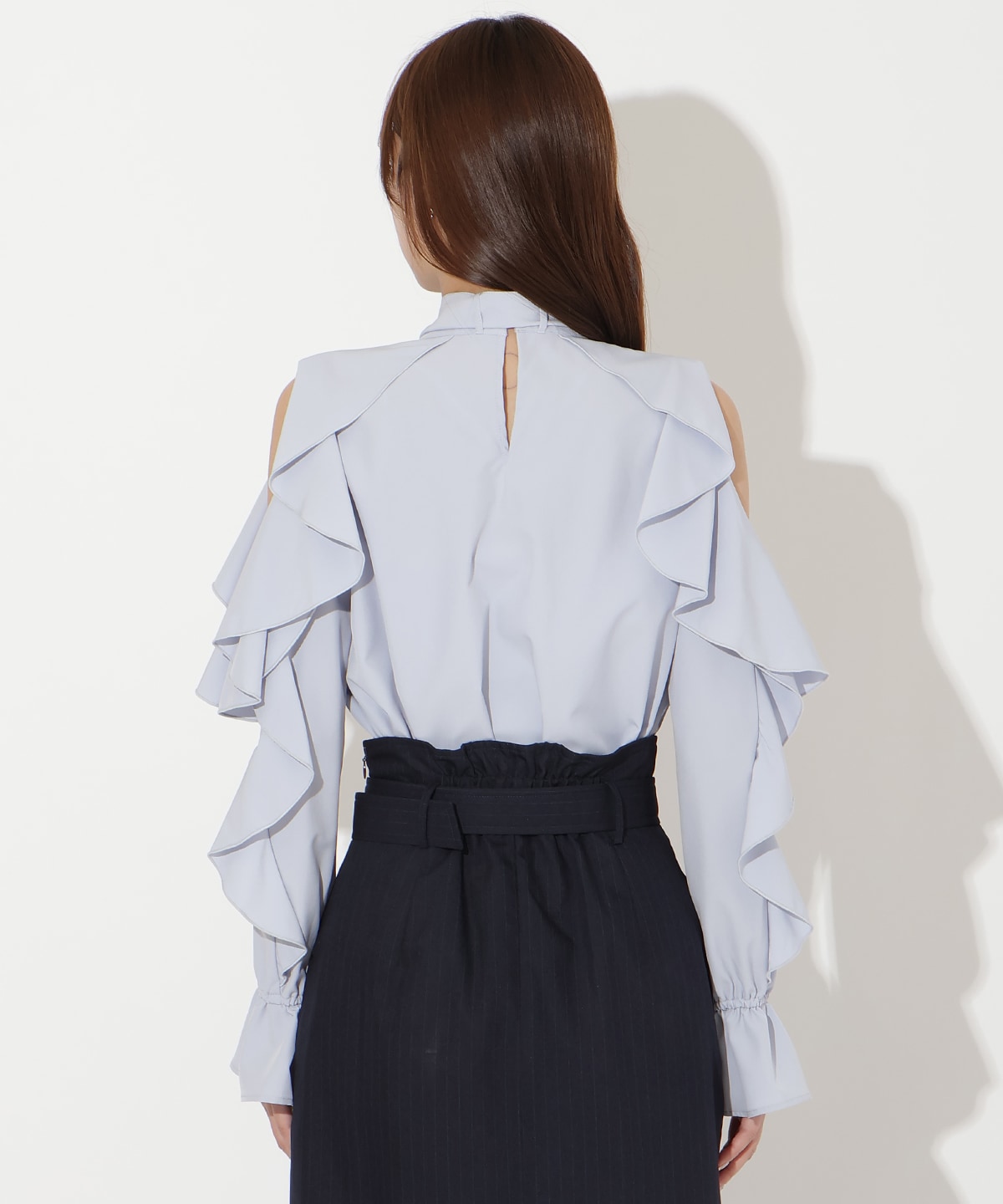 【先行予約受付中】フリルボウタイブラウス
