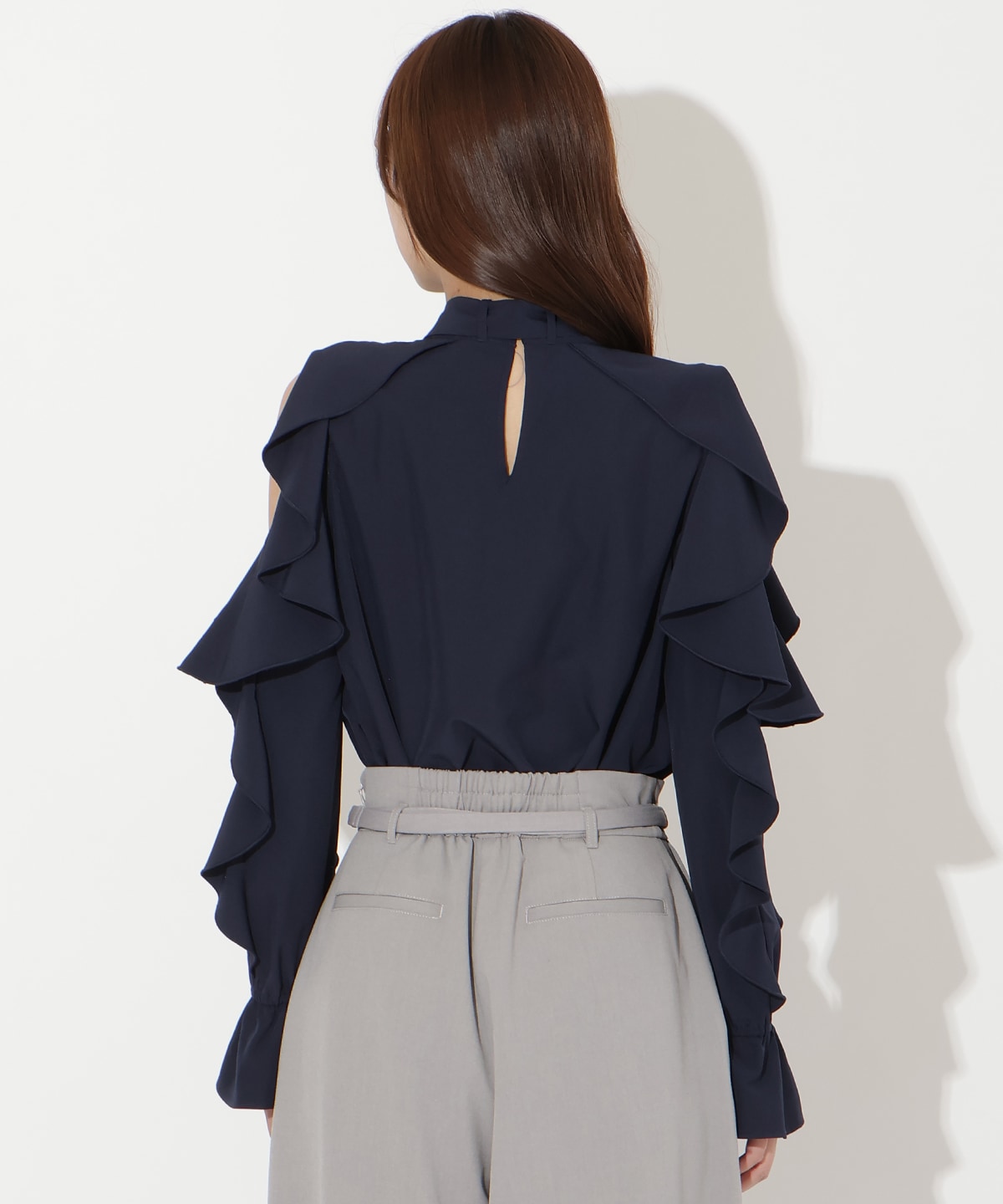 【先行予約受付中】フリルボウタイブラウス
