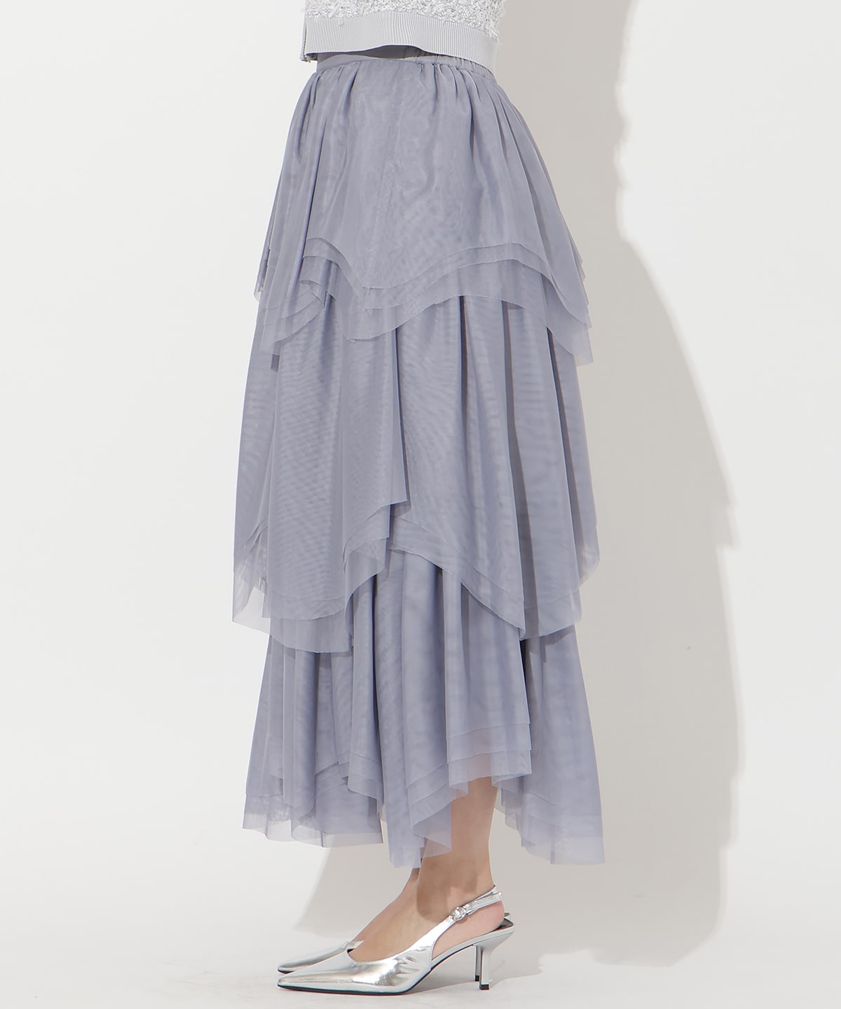 【先行予約受付中】チュールティアードスカート