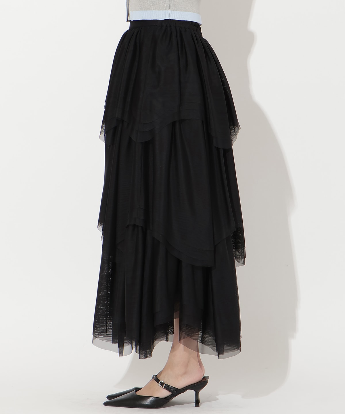 【先行予約受付中】チュールティアードスカート