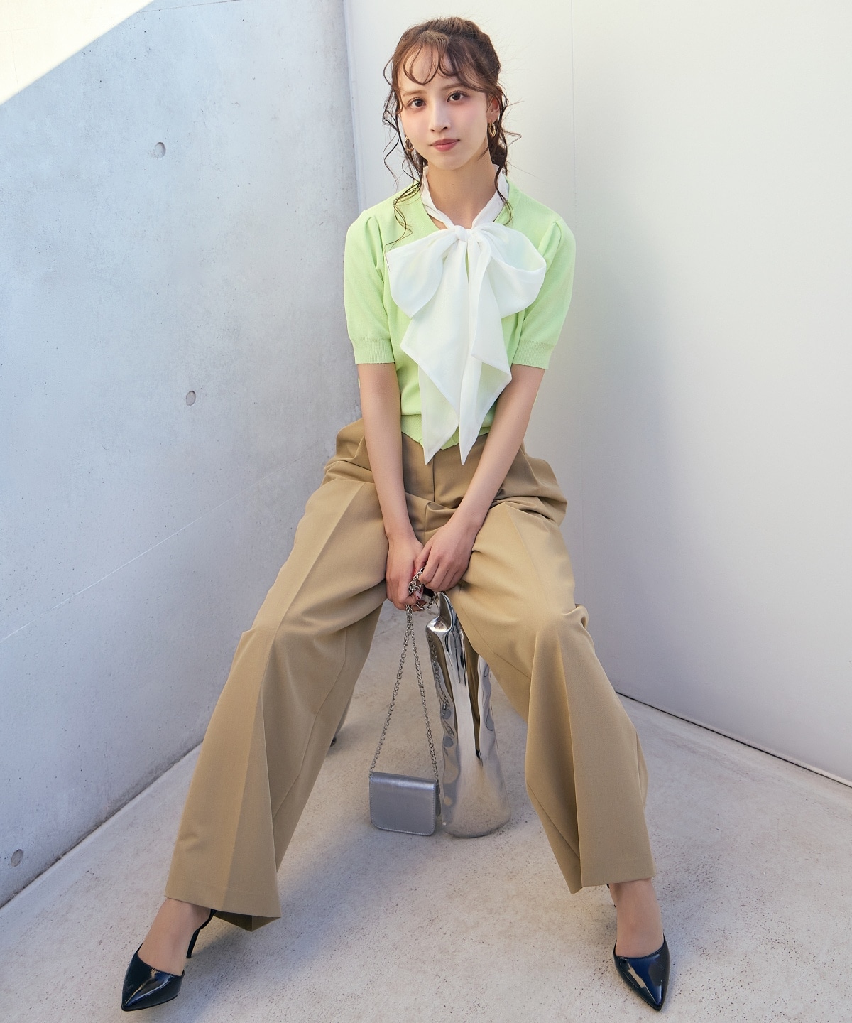 【先行予約受付中】2タックワイドパンツ