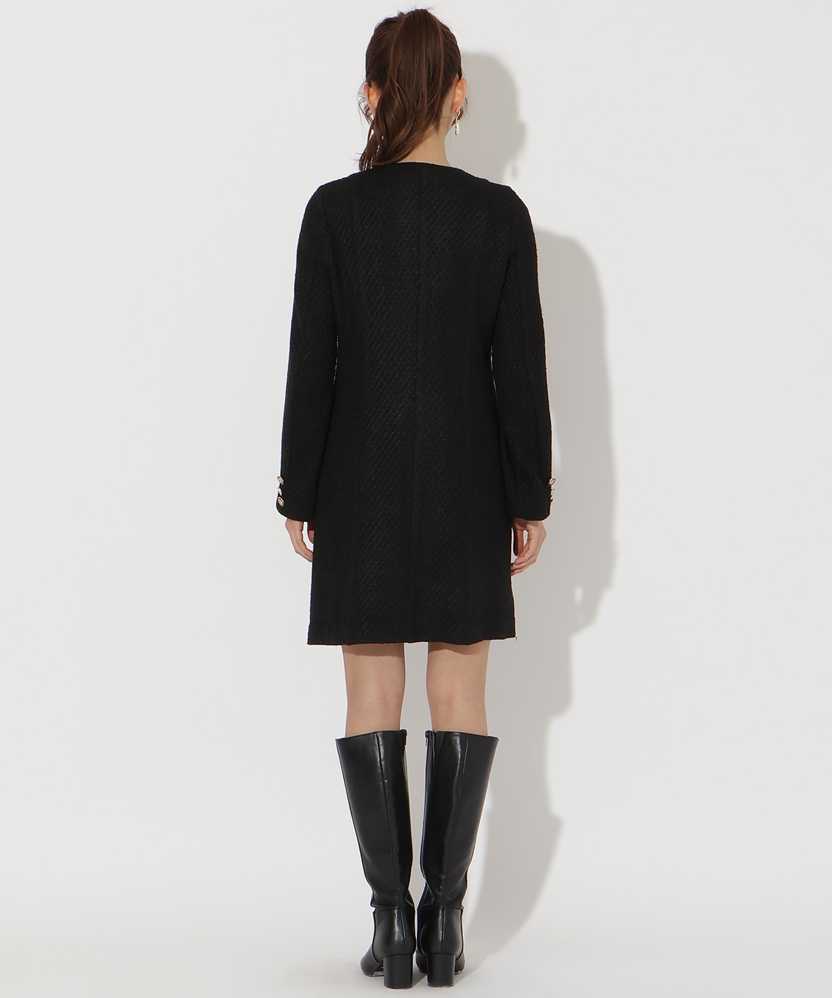 【先行予約受付中】ツイードミニワンピース