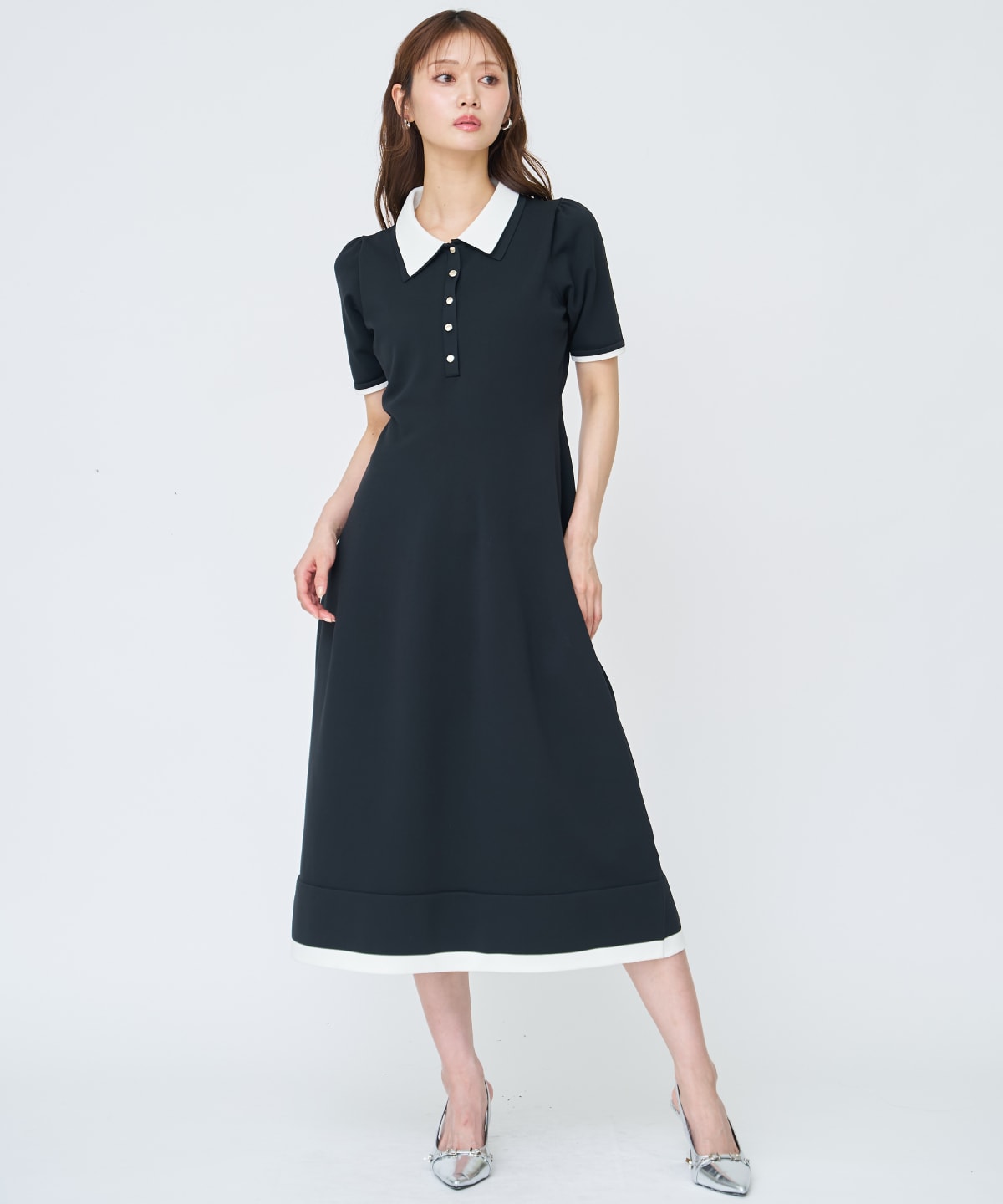 【先行予約受付中】ポロニットワンピース