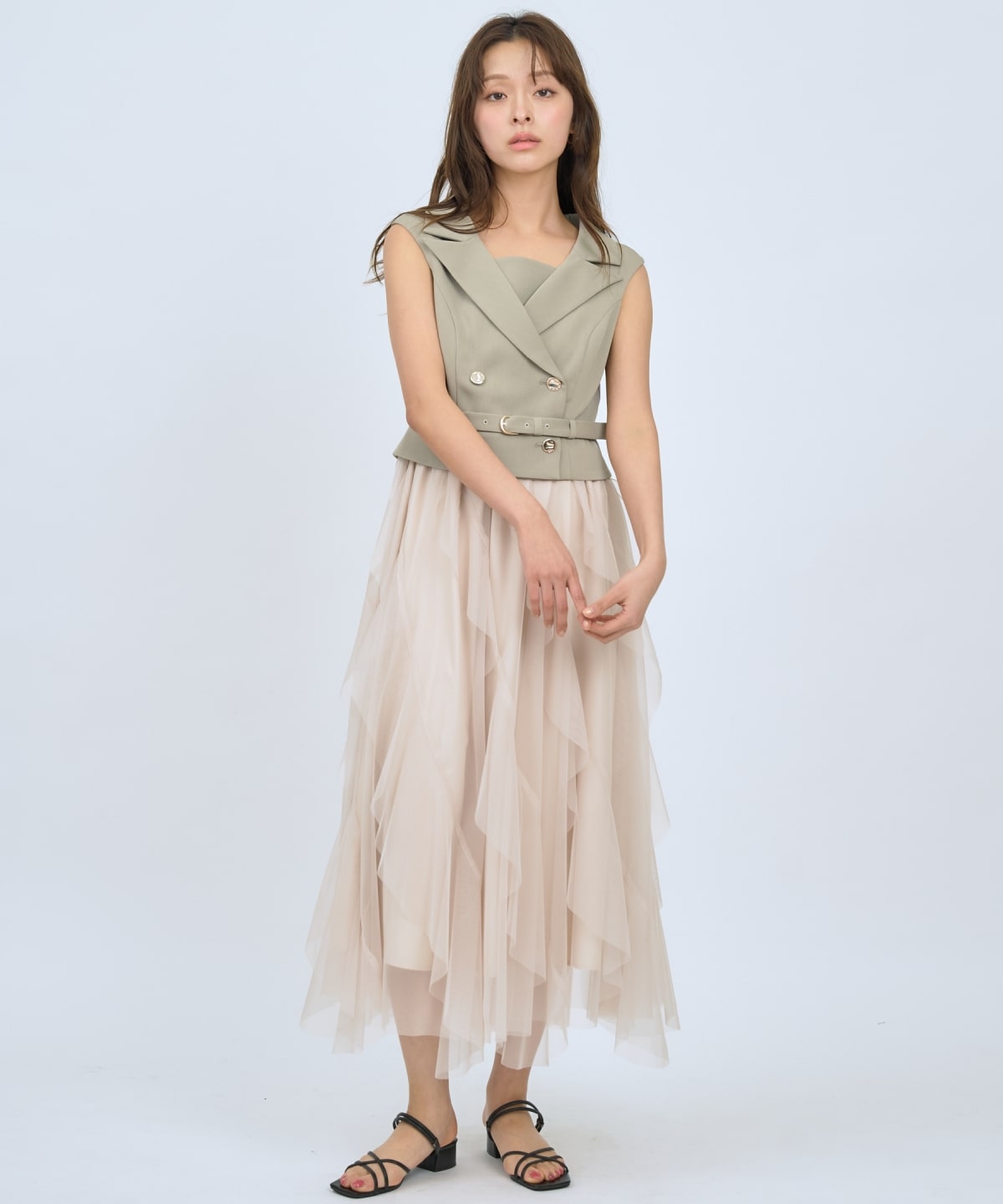 【先行予約受付中】アシメチュールトレンチジャンスカ