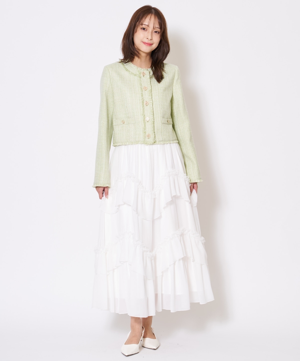 【先行予約受付中】ツイードジャケット