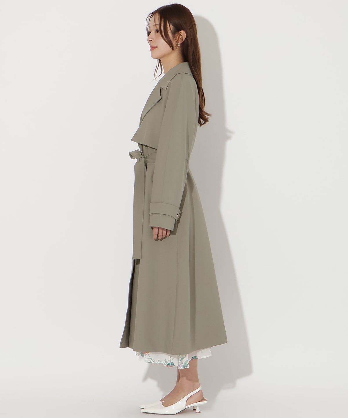 【先行予約受付中】フラップ付きロングコート