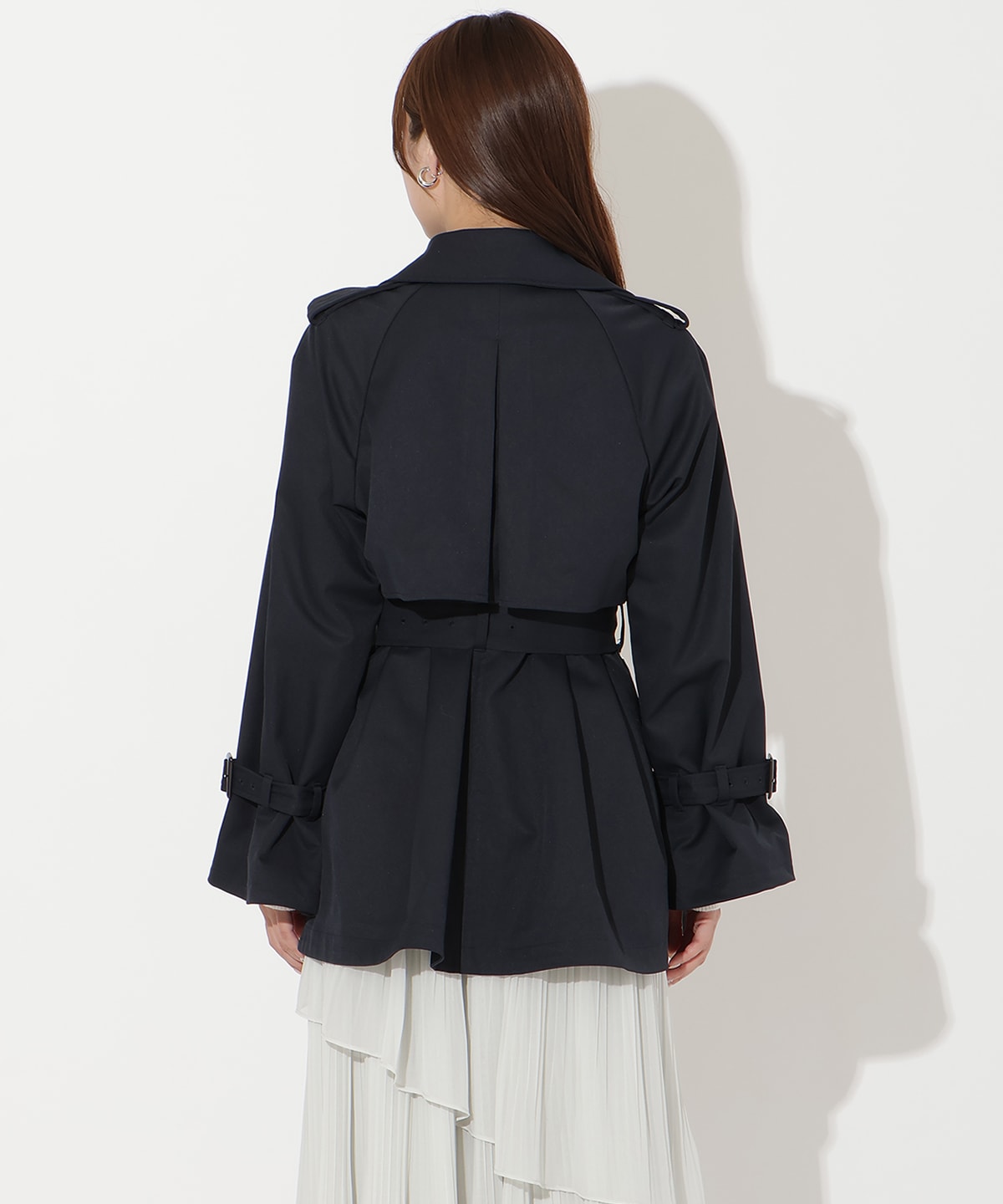 【先行予約受付中】ミドル丈トレンチコート