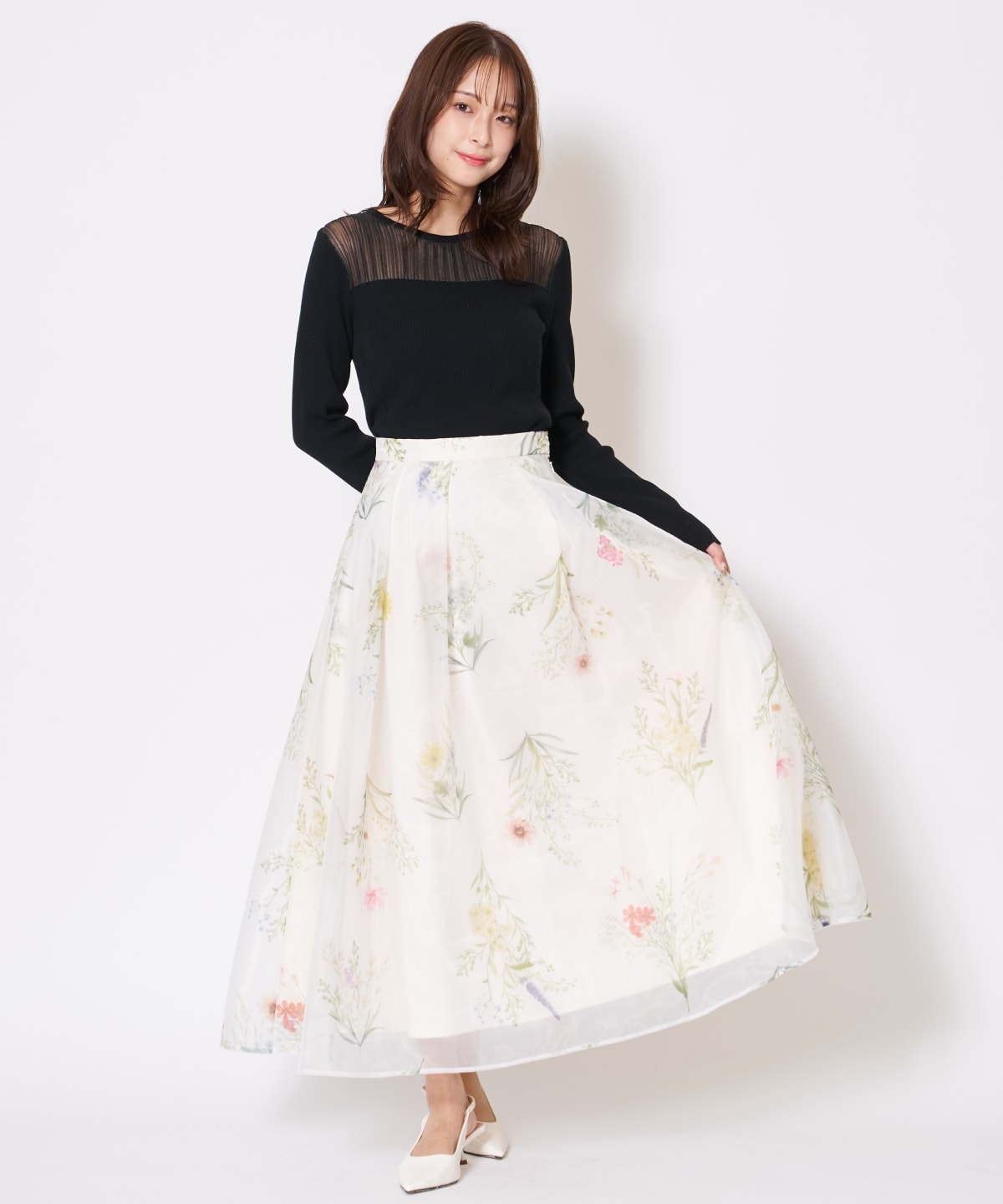 【先行予約受付中】シアーリブニットプルオーバー