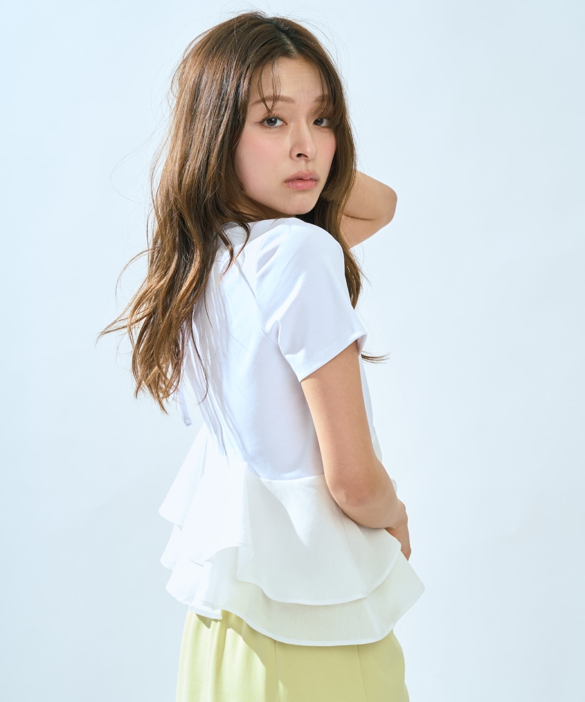 【先行予約受付中】ペプラムカットトップス