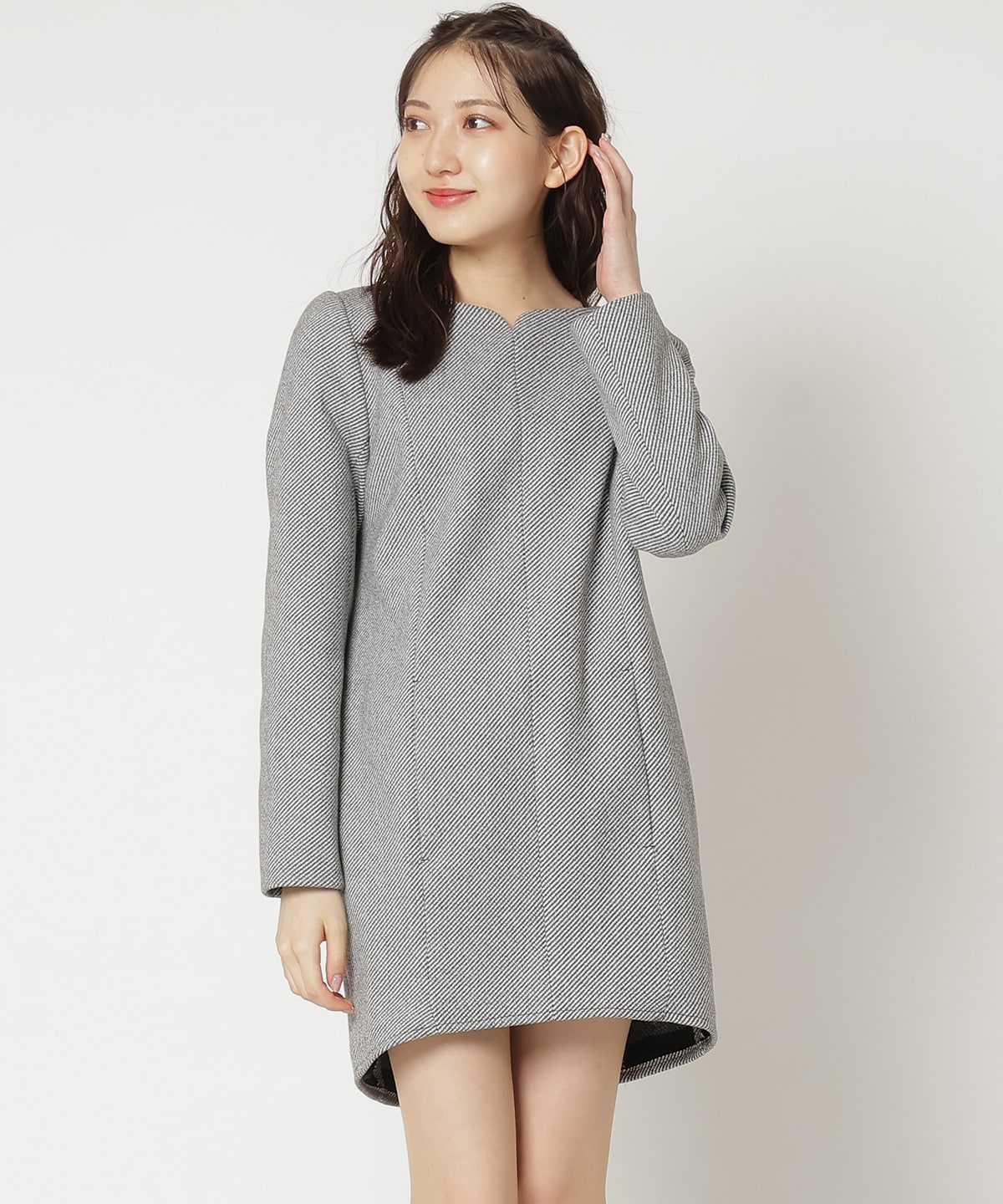 ミニコクーンワンピース